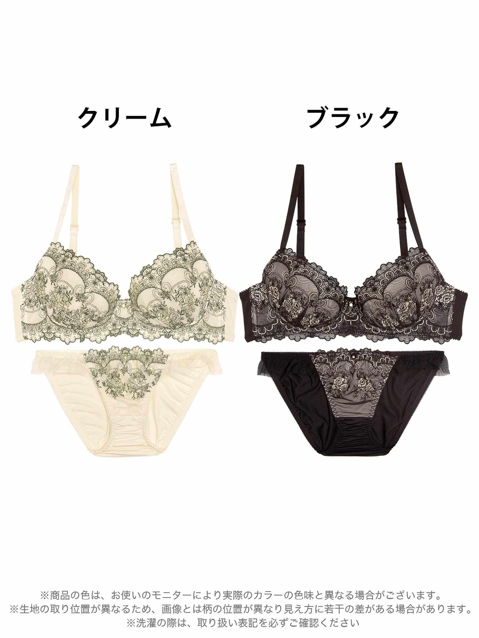 9/5新作!アンティークアーチブルームブラジャー&フルバックショーツ