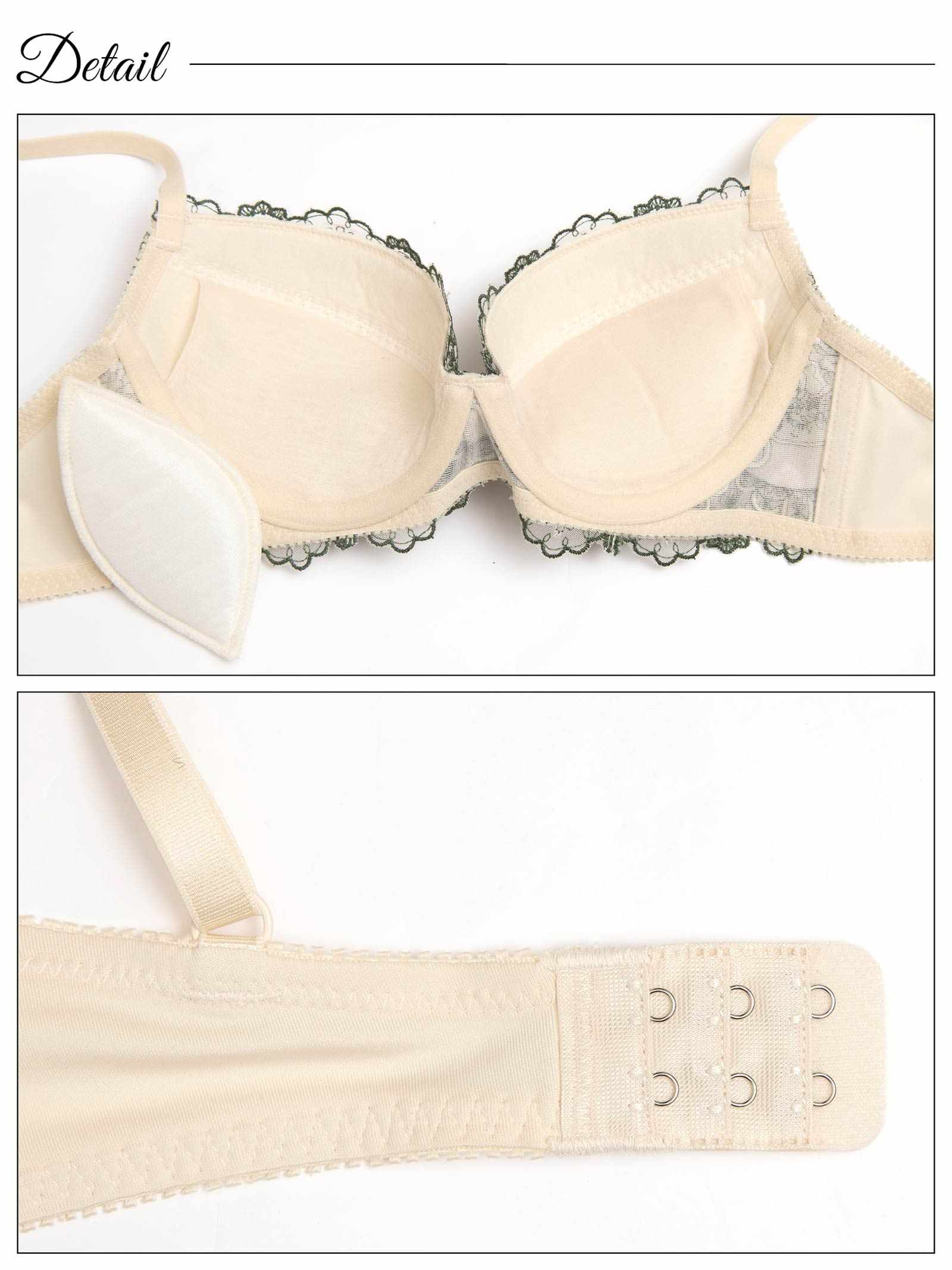 9/5新作!アンティークアーチブルームブラジャー&フルバックショーツ