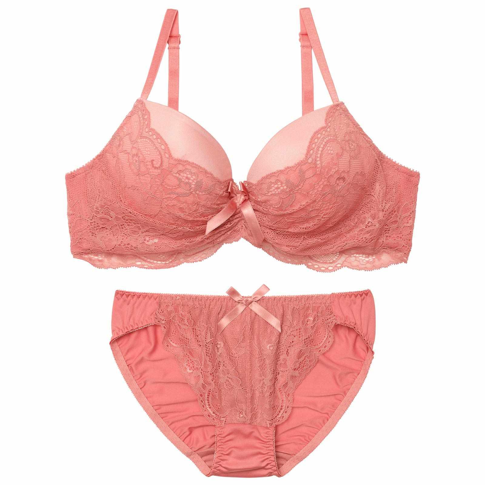 1/10再販!ギャザーリボンレーシィブラジャー&フルバックショーツ - 【公式】247Lingerie