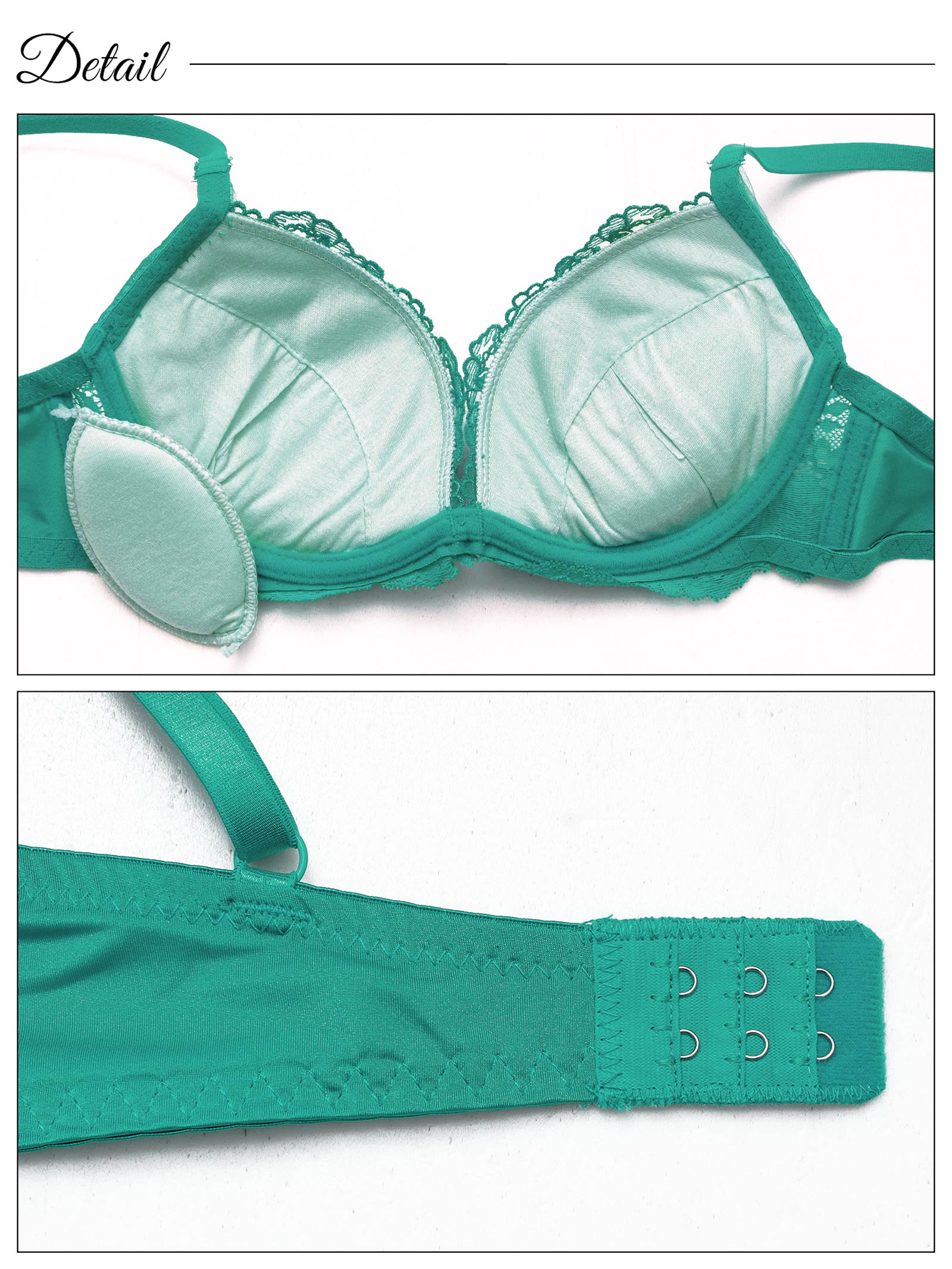 7/10再販!フレッシュシアーフラワーブラジャー&フルバックショーツ