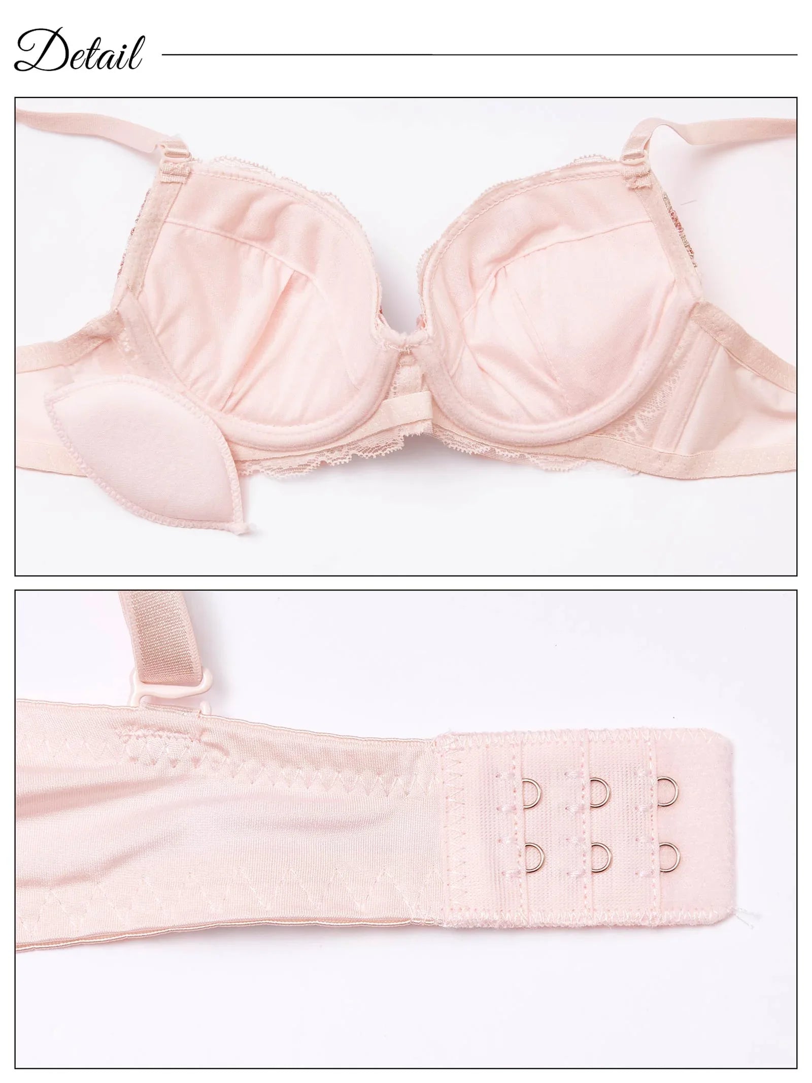 パステルハニーフラワーブラジャー&フルバックショーツ - 【公式】247Lingerie