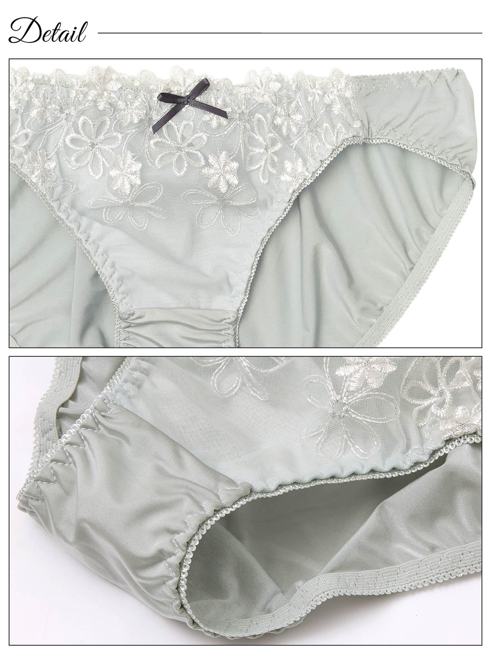 フェアリーシャインフルールブラジャー&フルバックショーツ - 【公式】247Lingerie
