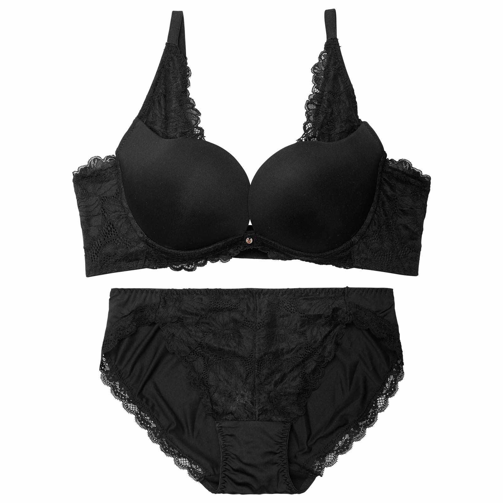 ドッキングマットレーシィ育乳脇高ブラジャー&フルバックショーツ - 【公式】247Lingerie