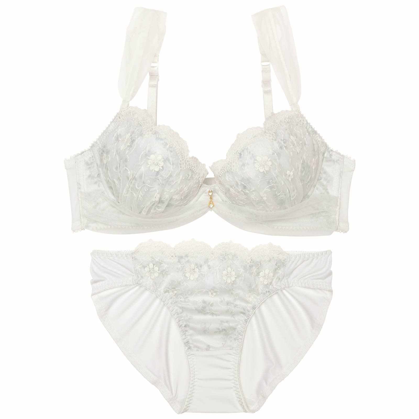 ロマンスチュールフィットブラジャー&フルバックショーツ