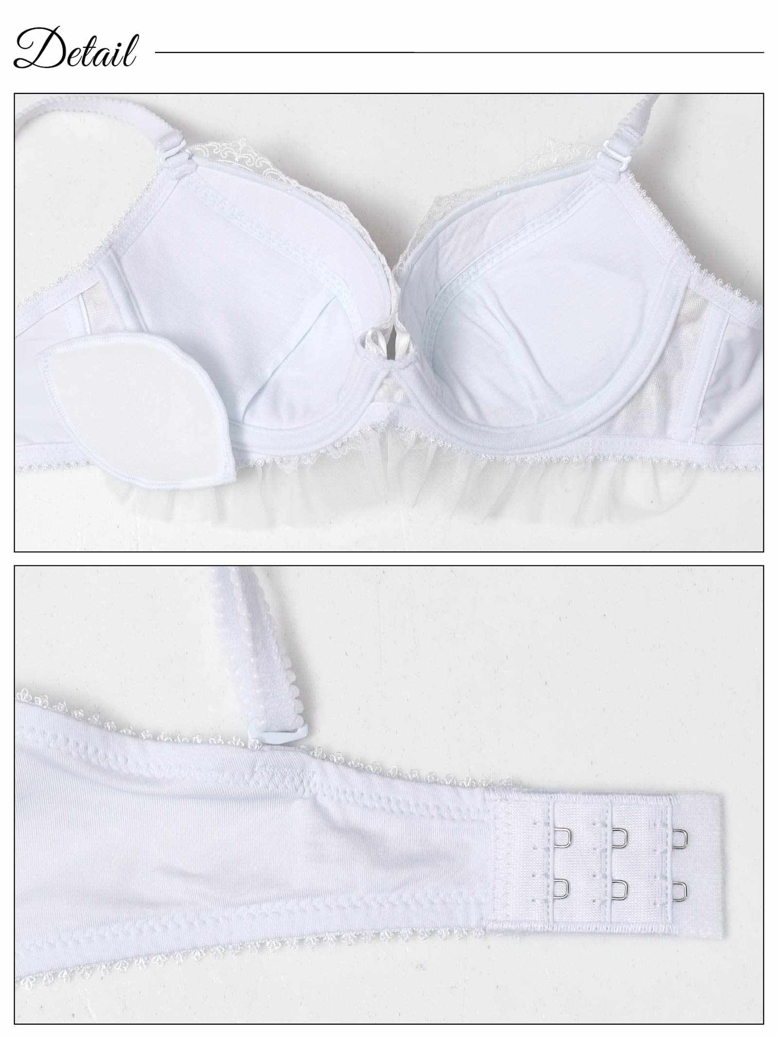 10/1新作!フェアリーテディベアブラジャー&フルバックショーツ