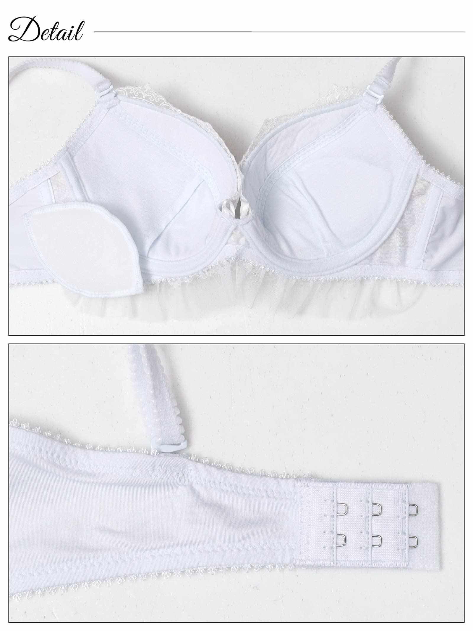 10/1新作!フェアリーテディベアブラジャー&フルバックショーツ