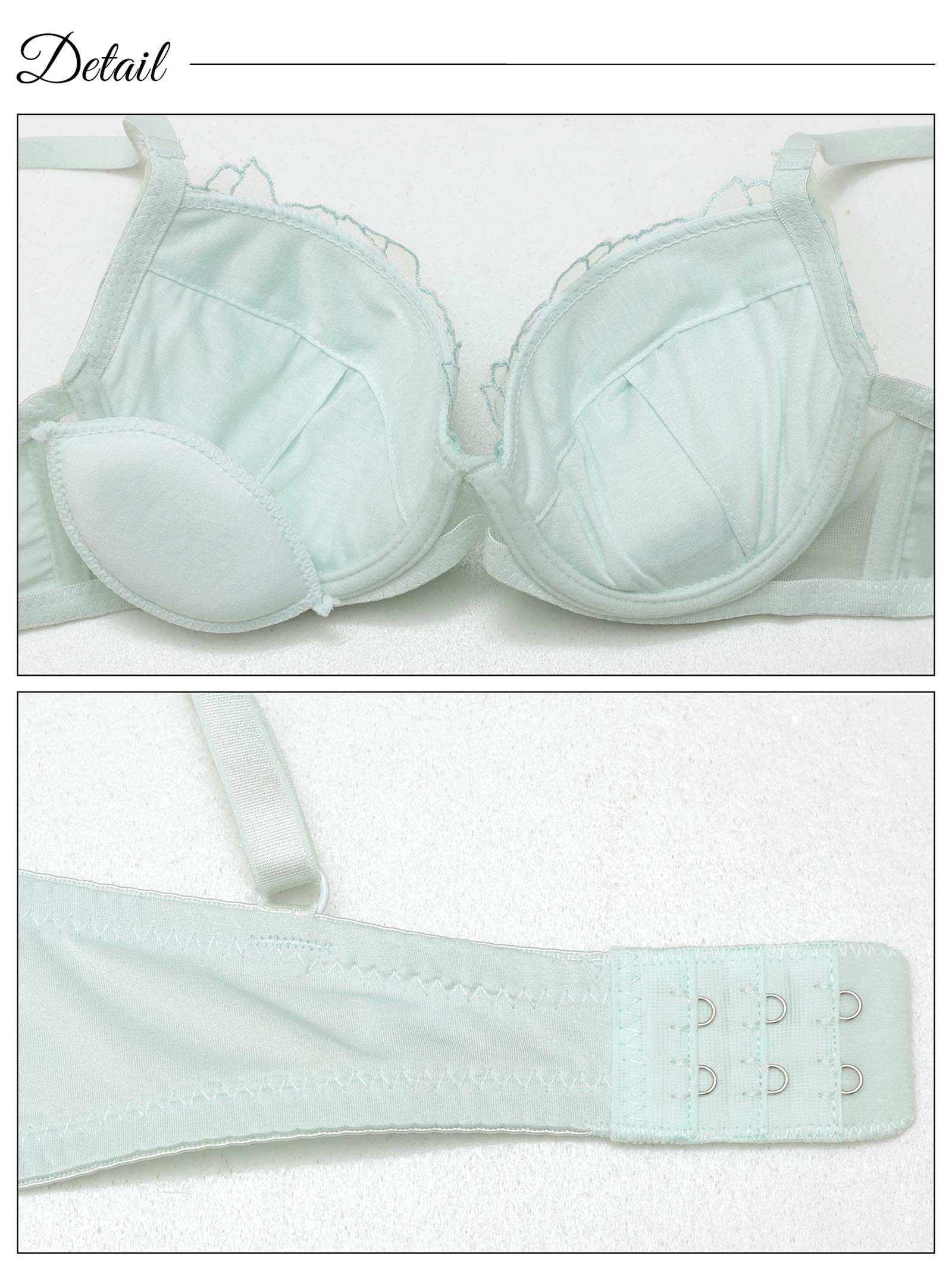 9/17新作!ルミナスチュールブロッサムブラジャー&フルバックショーツ