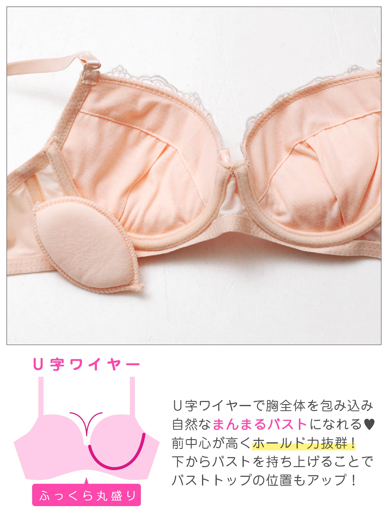 12/3新作!マーブルシャイニーフラワーブラジャー&フルバックショーツ