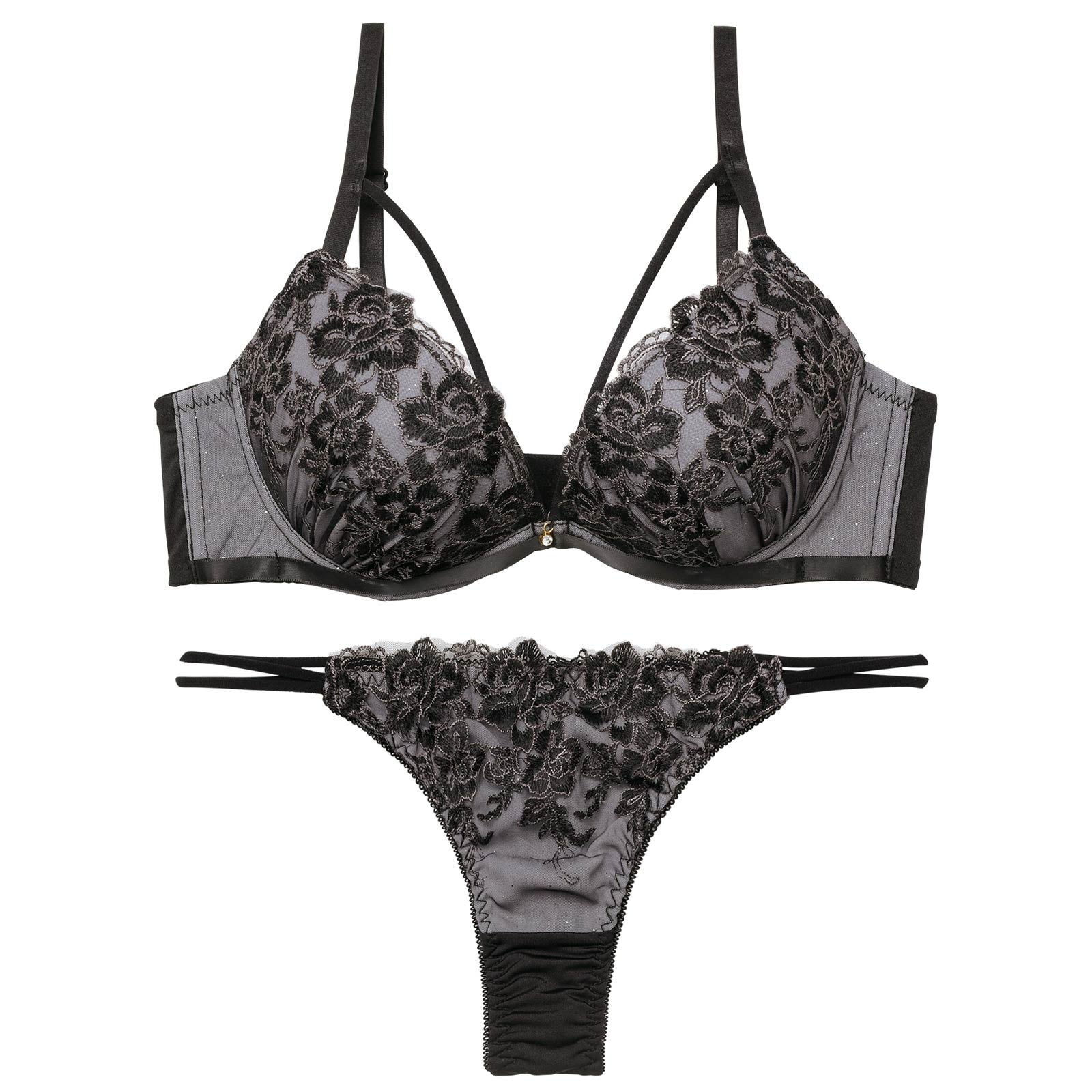 3/6新作!【三上悠亜着用】ミスティロゼコードブラジャー&Tバックショーツ