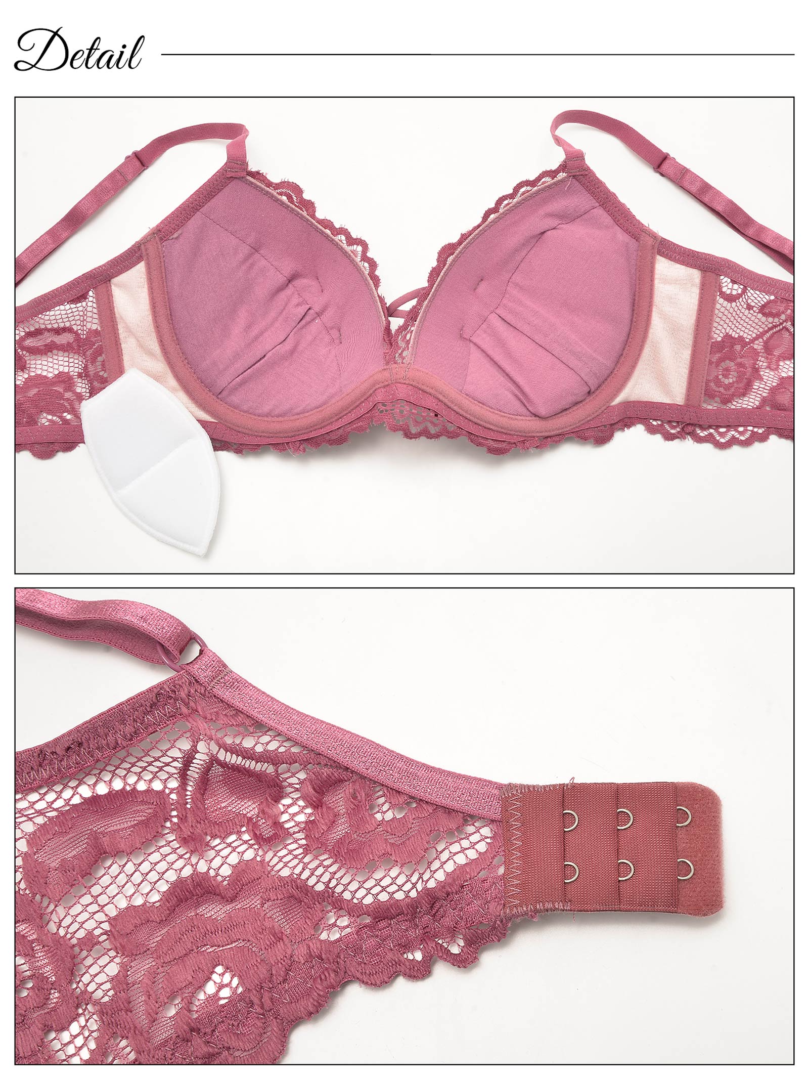 1/17再販!シャルマンシアーローズ育乳脇高ブラジャー&Tバックショーツ - 【公式】247Lingerie