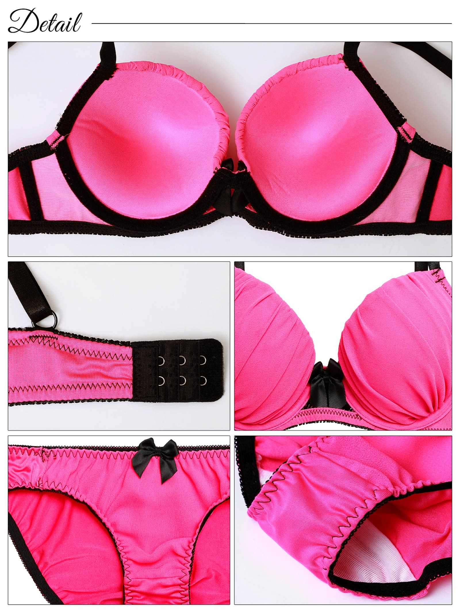 4/21新作!ギャザーシャインネオンブラジャー&フルバックショーツ