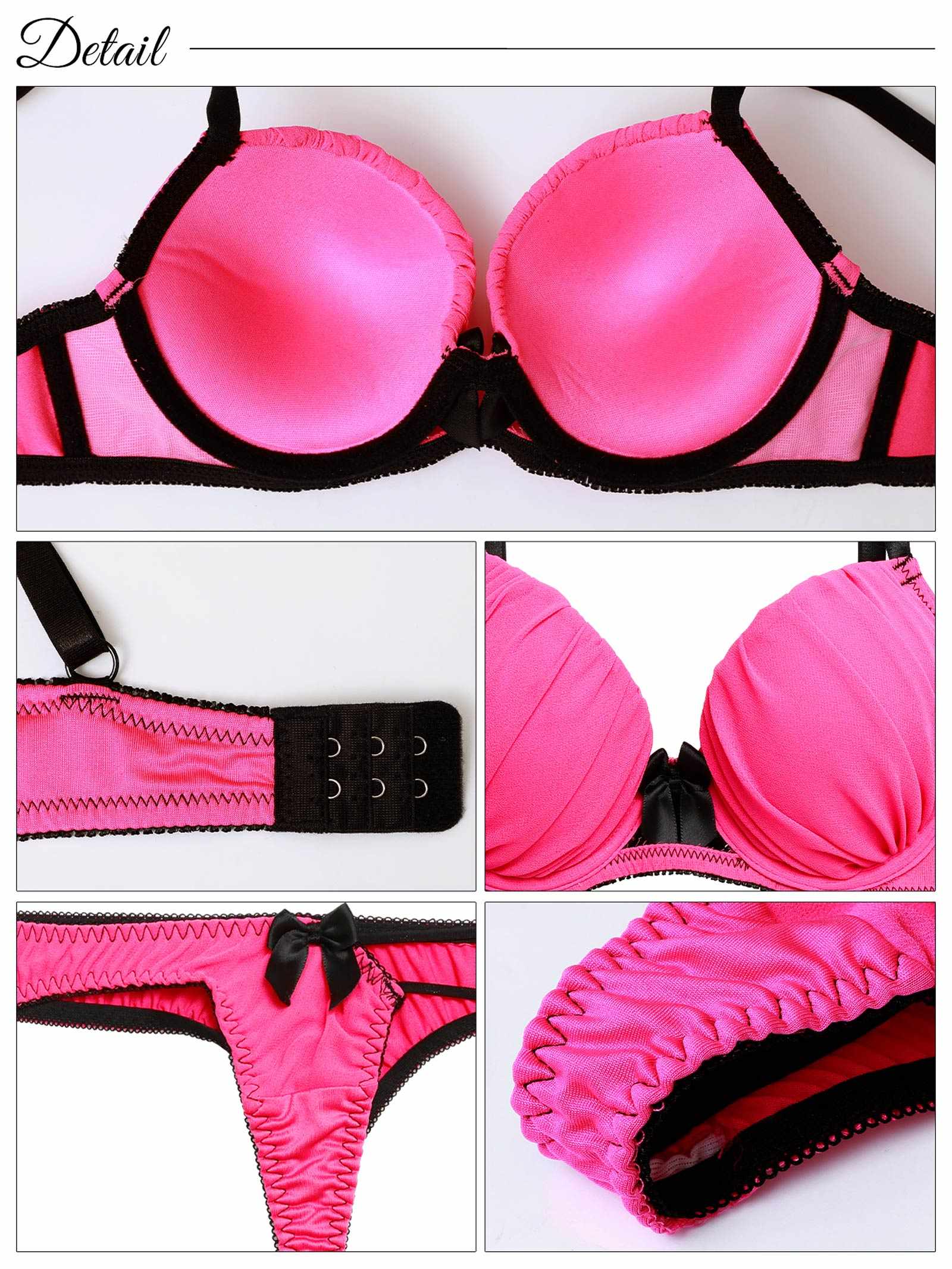 4/21新作!ギャザーシャインネオンブラジャー&Tバックショーツ