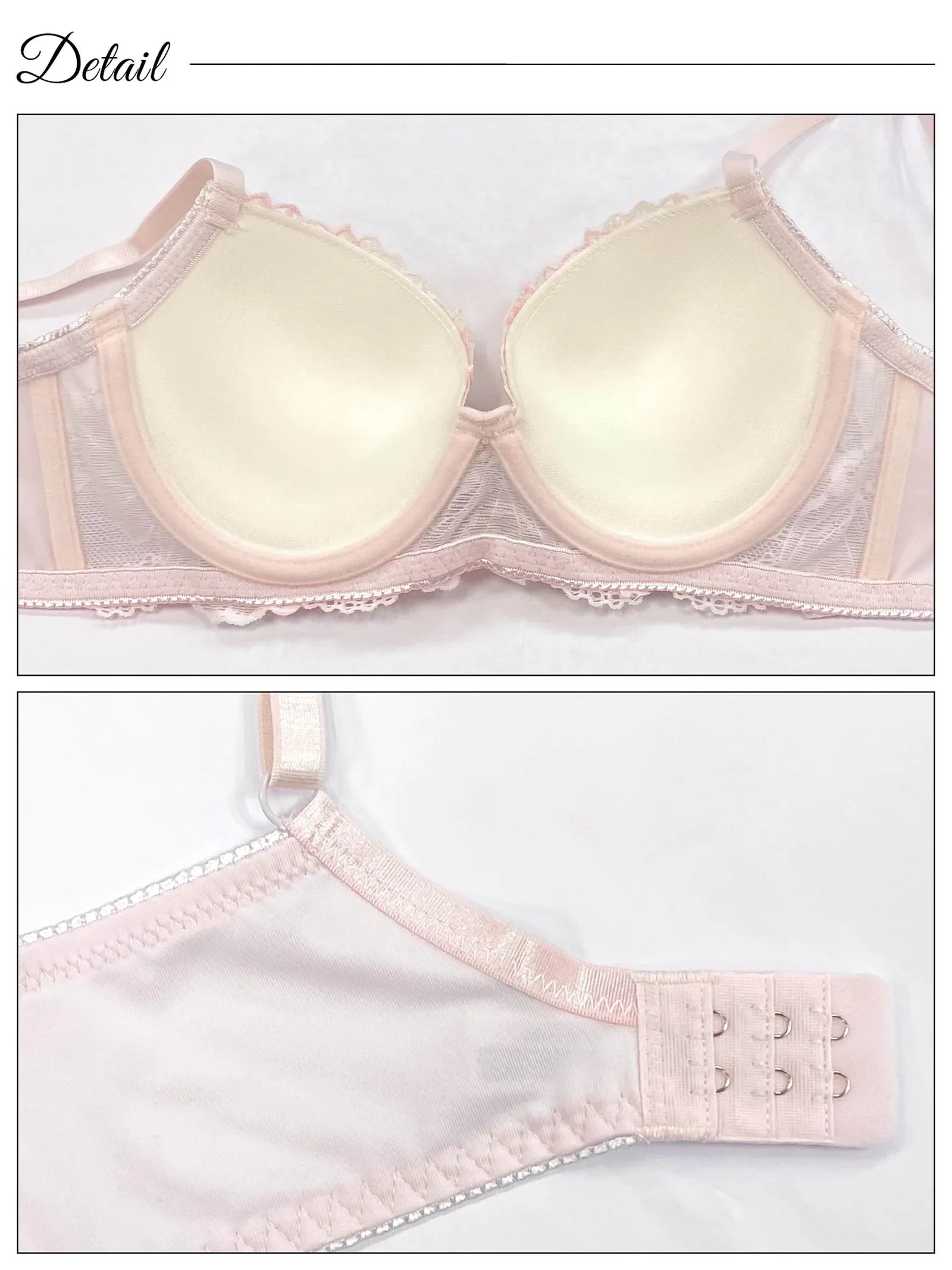 ドルチェペールフラワー育乳脇高ブラジャー&フルバックショーツ - 【公式】247Lingerie