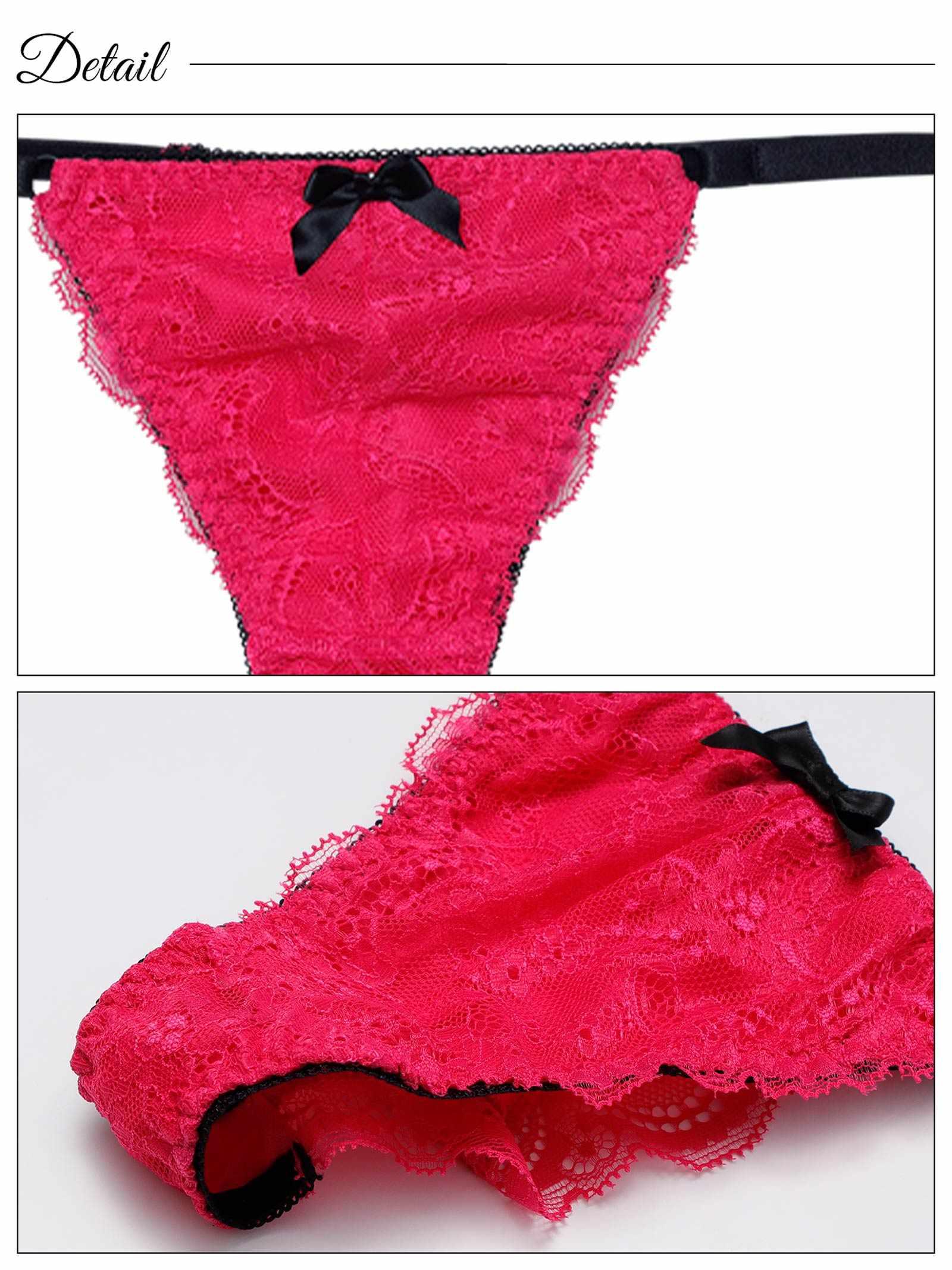 【EFサイズ】スパイシービビットコードブラジャー&バック透けTバックショーツ - 【公式】247Lingerie