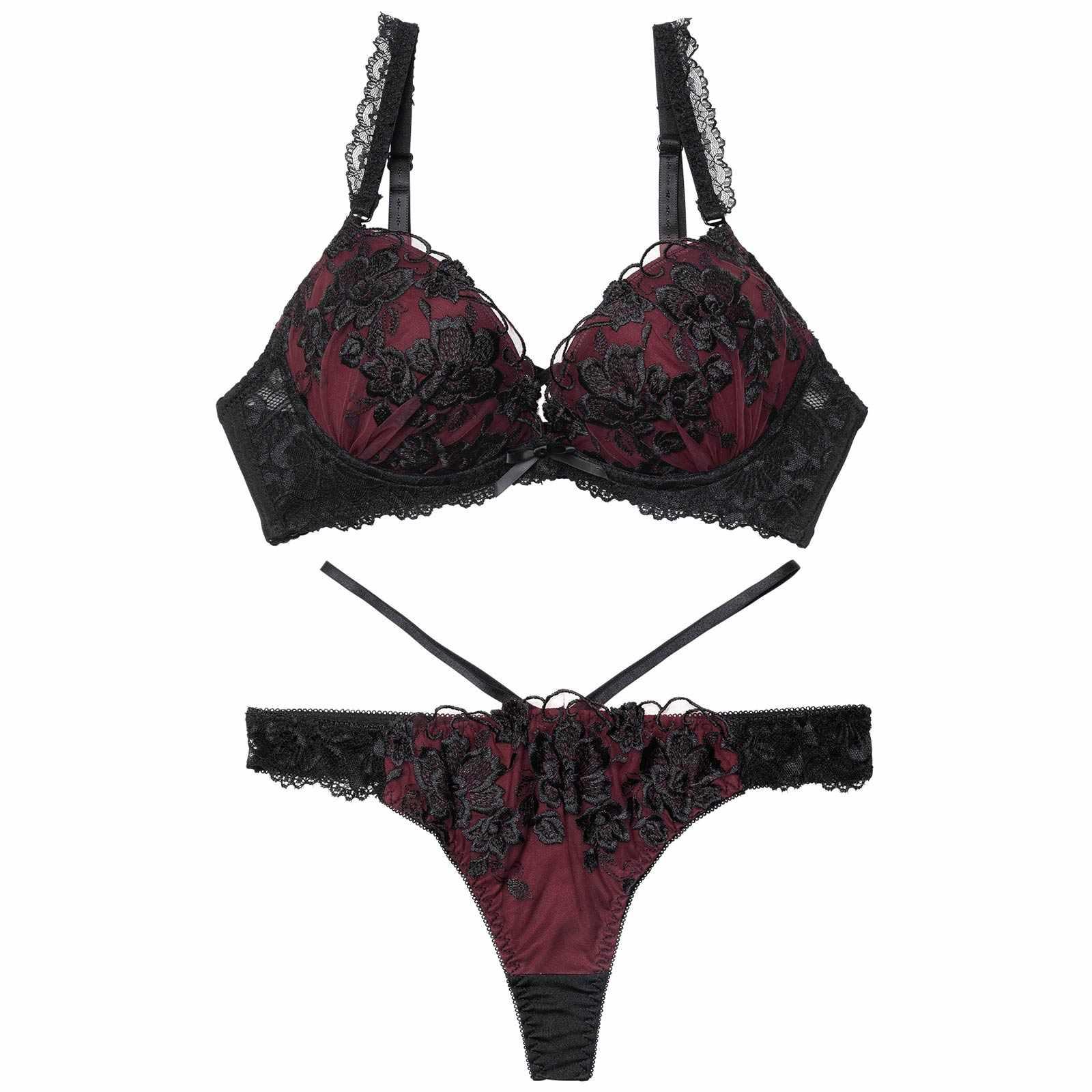 【三上悠亜着用】ブリリアントダークフルールブラジャー&Tバックショーツ - 【公式】247Lingerie