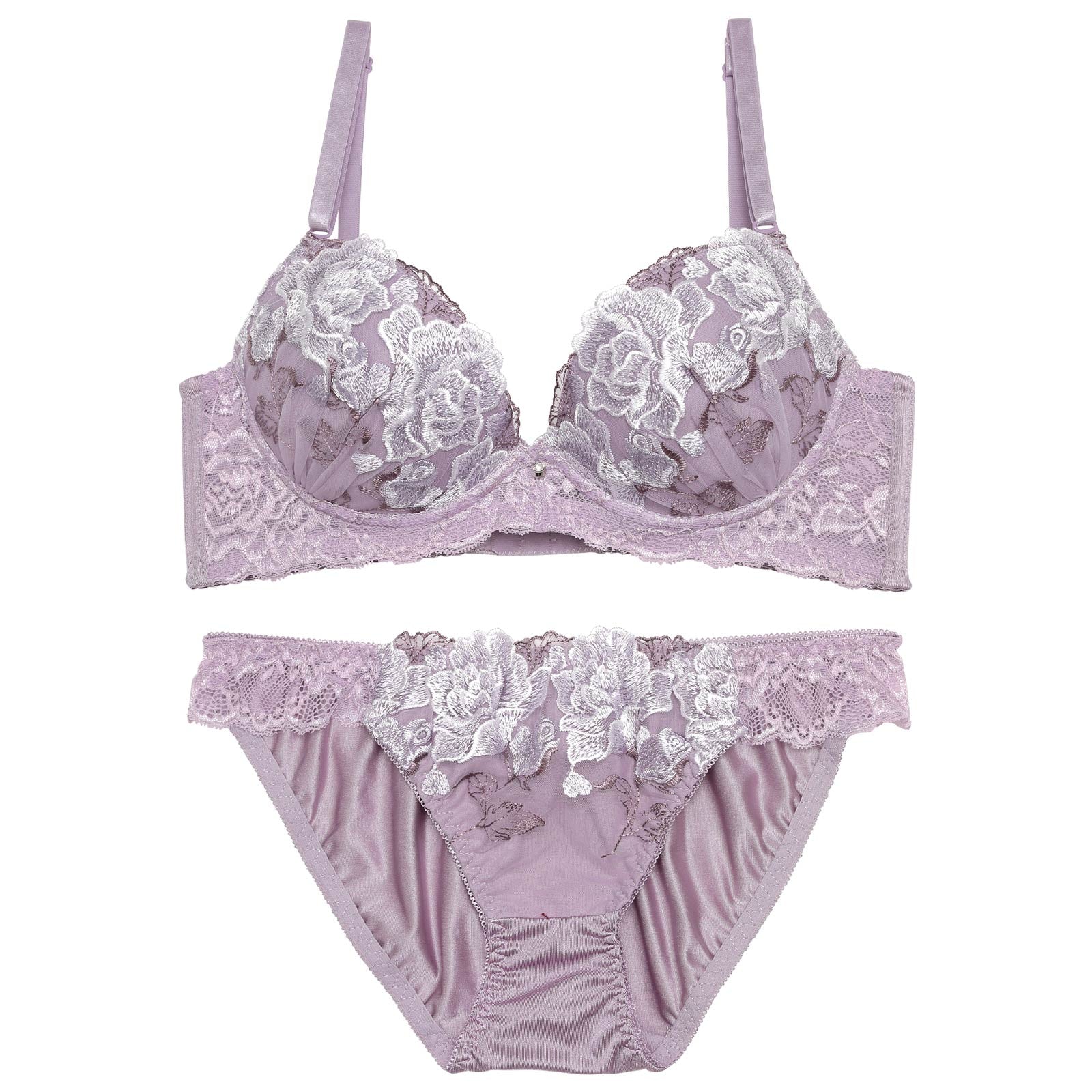 ディープゴージャスローズ育乳脇高ブラジャー&フルバックショーツ