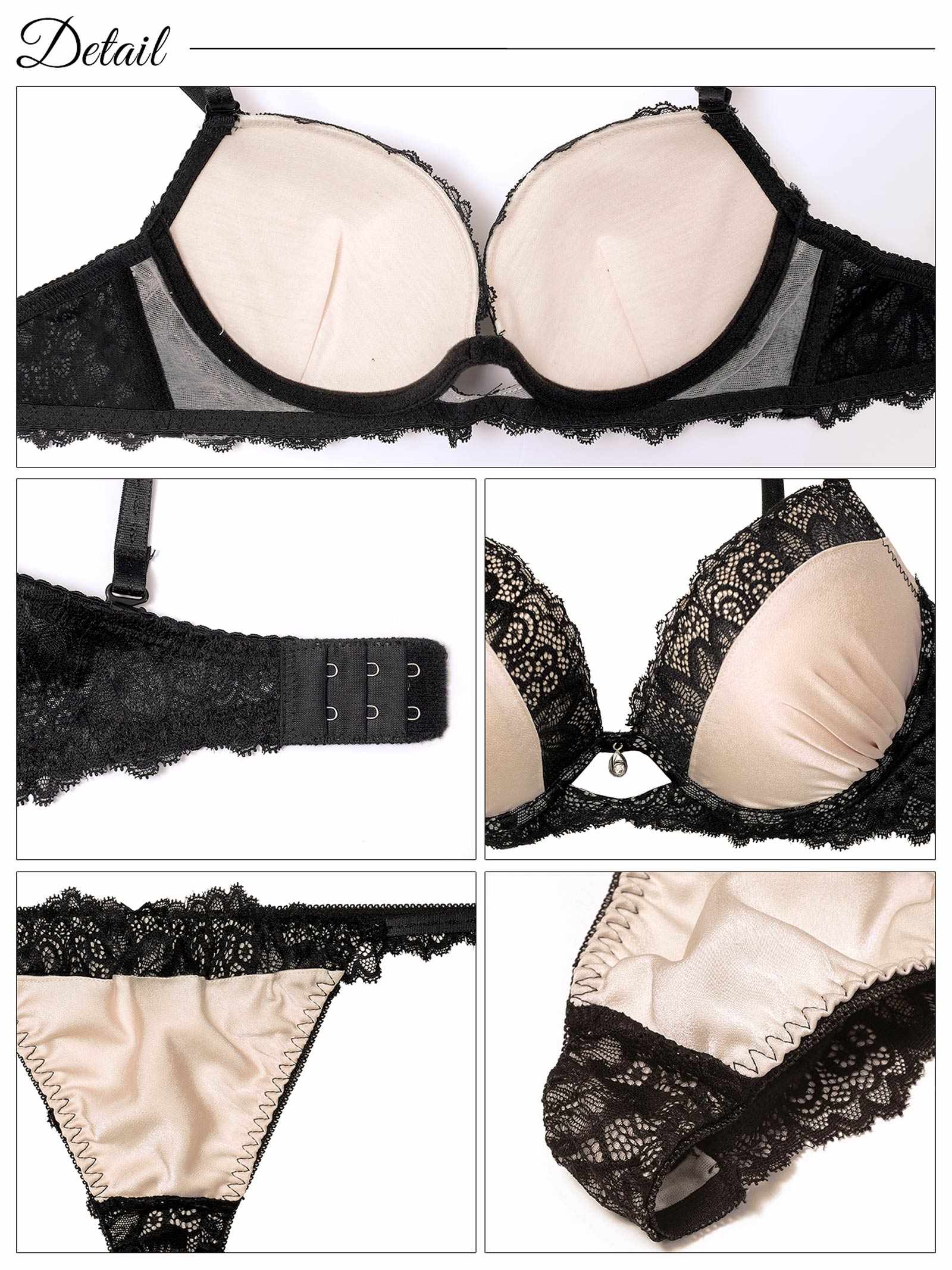 3/19新作!【三上悠亜着用】メロウレーシィマットサテンブラジャー&Tバックショーツ