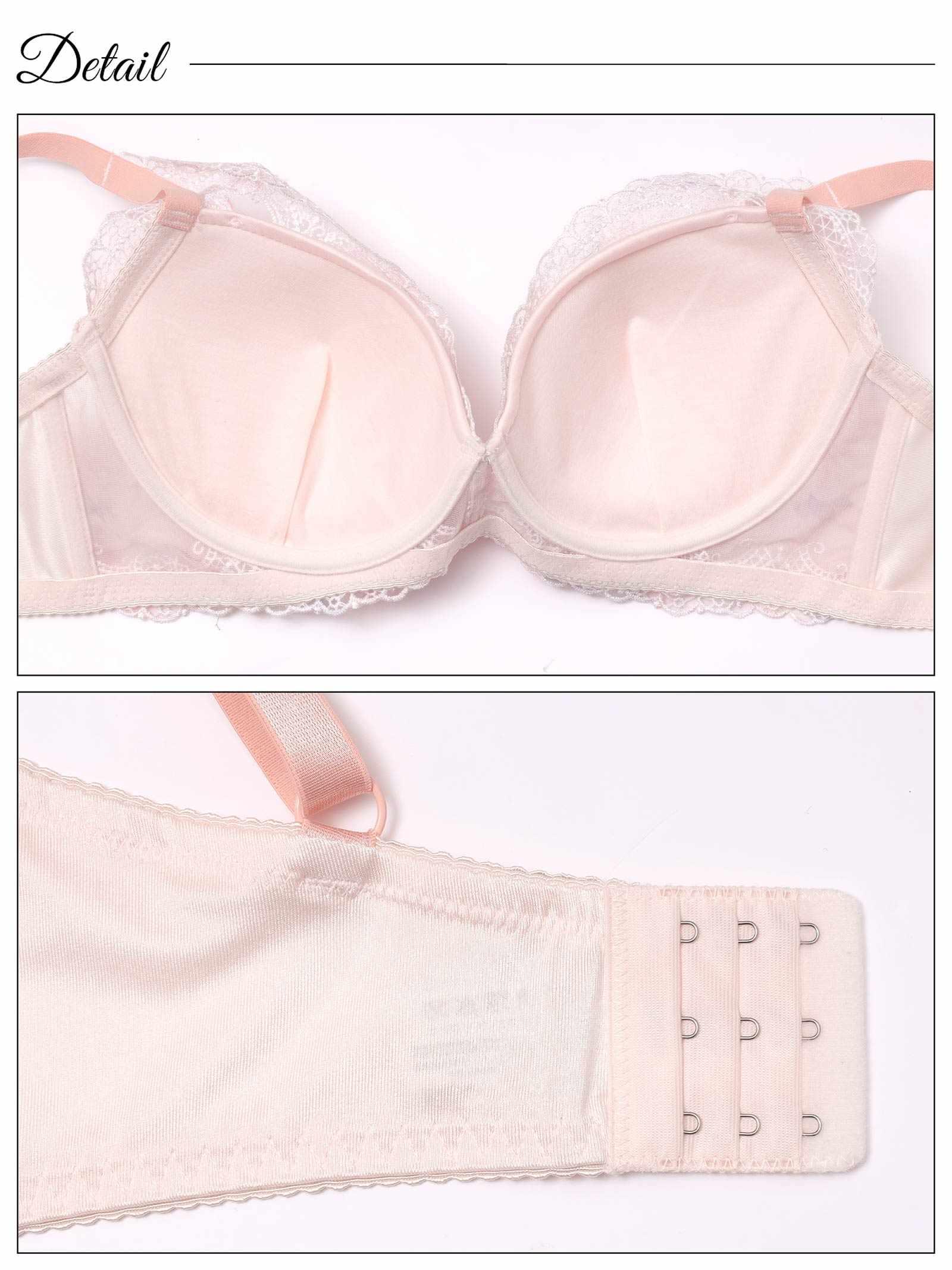 【EFサイズ】パステルアーチフローラルブラジャー&フルバックショーツ - 【公式】247Lingerie