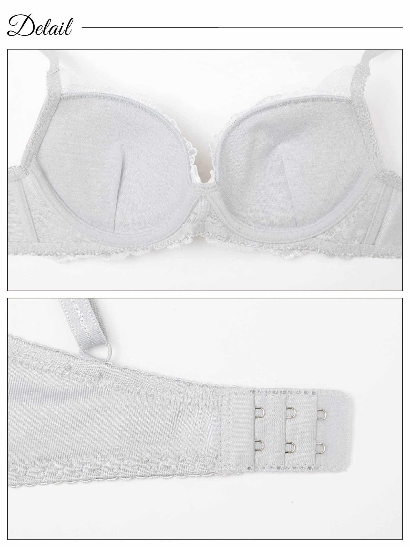 クラシックチュールチューリップブラジャー&フルバックショーツ - 【公式】247Lingerie