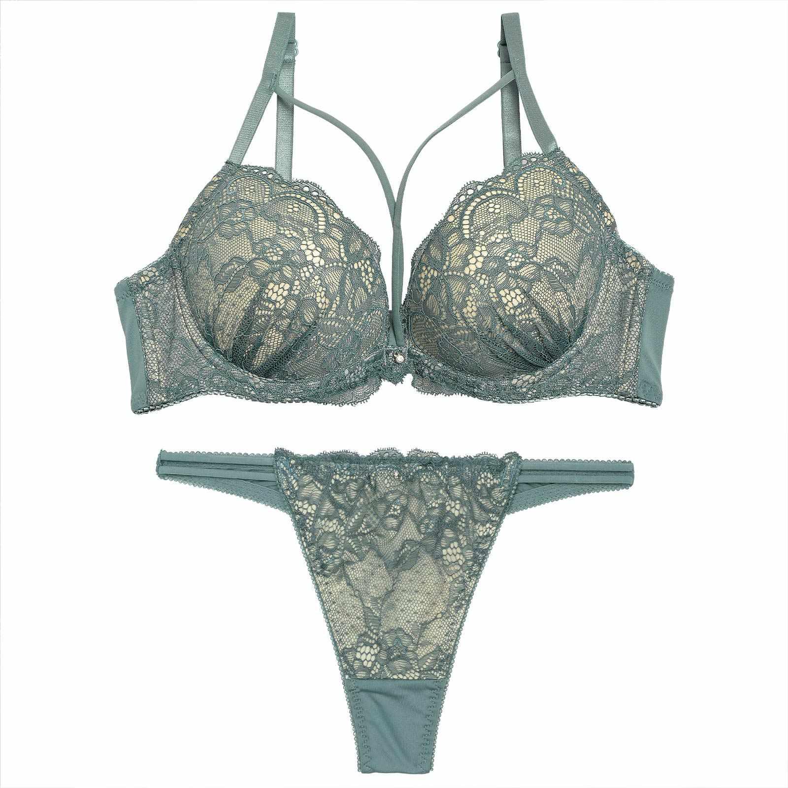 2/5再販!ヌーディーレースコードブラジャー&Tバックショーツ