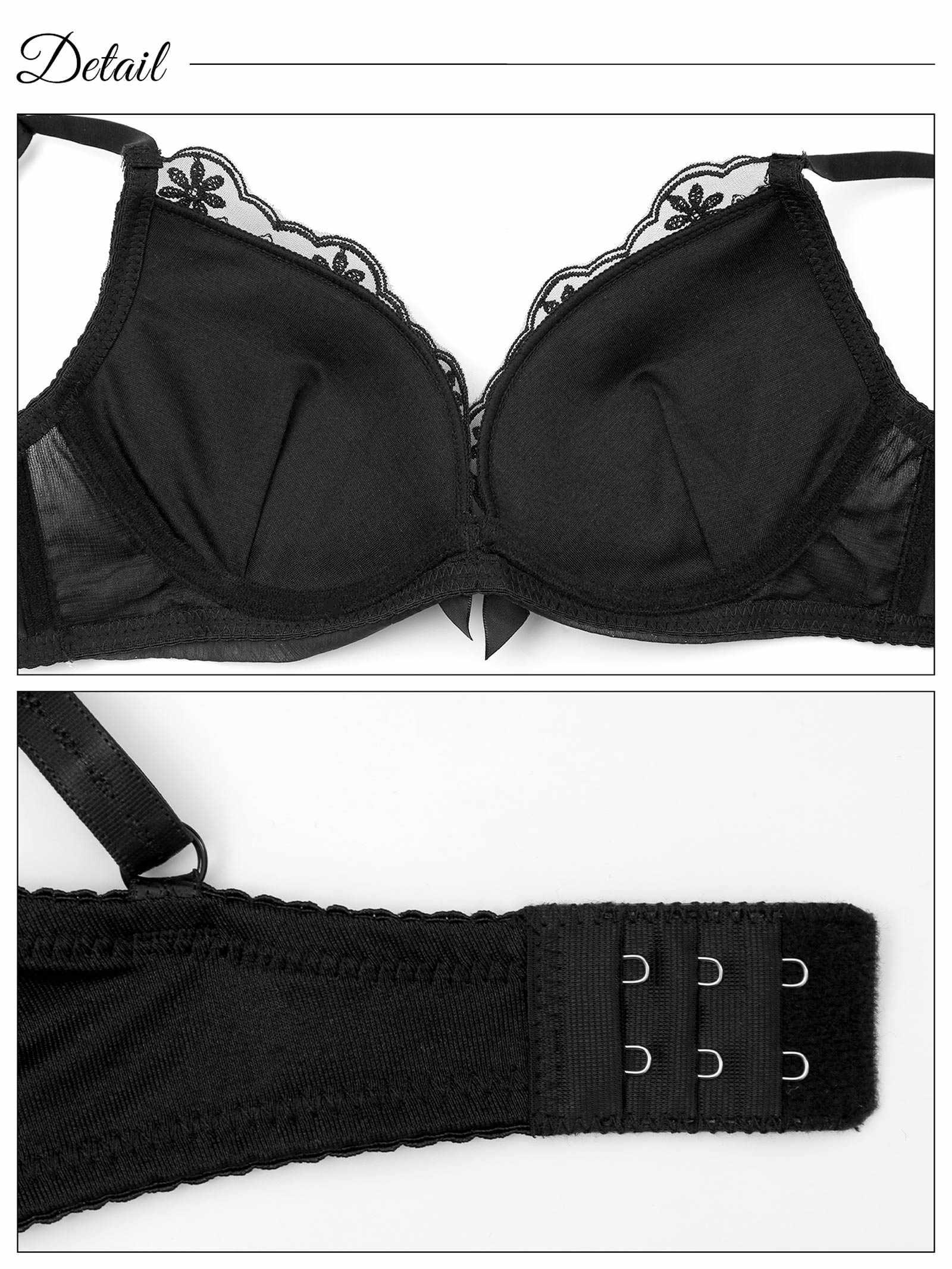 6/11新作!モノトーントゥインクルチュールブラジャー&フルバックショーツ