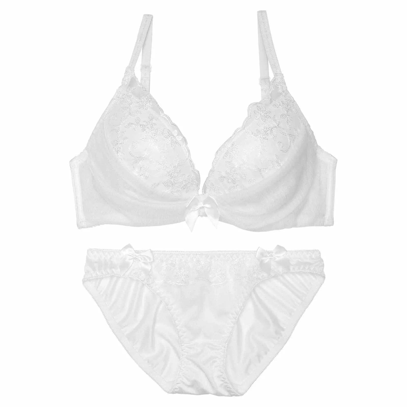 モノトーントゥインクルチュールブラジャー&フルバックショーツ