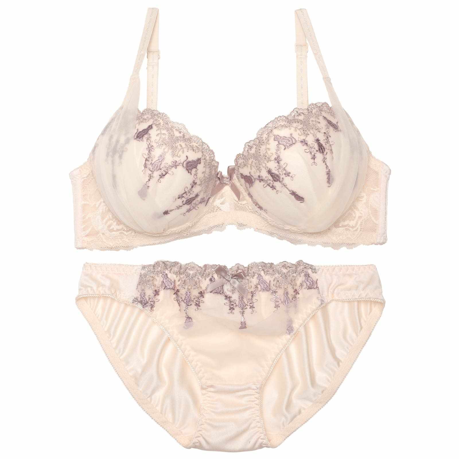 プリティーキャットアーチブラジャー&フルバックショーツ