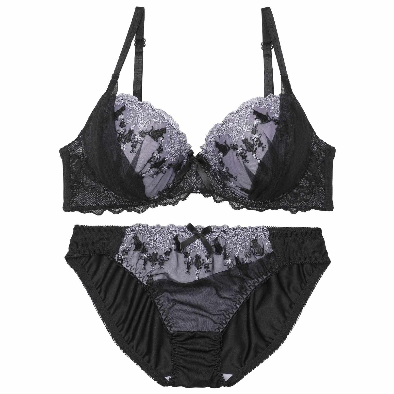 プリティーキャットアーチブラジャー&フルバックショーツ