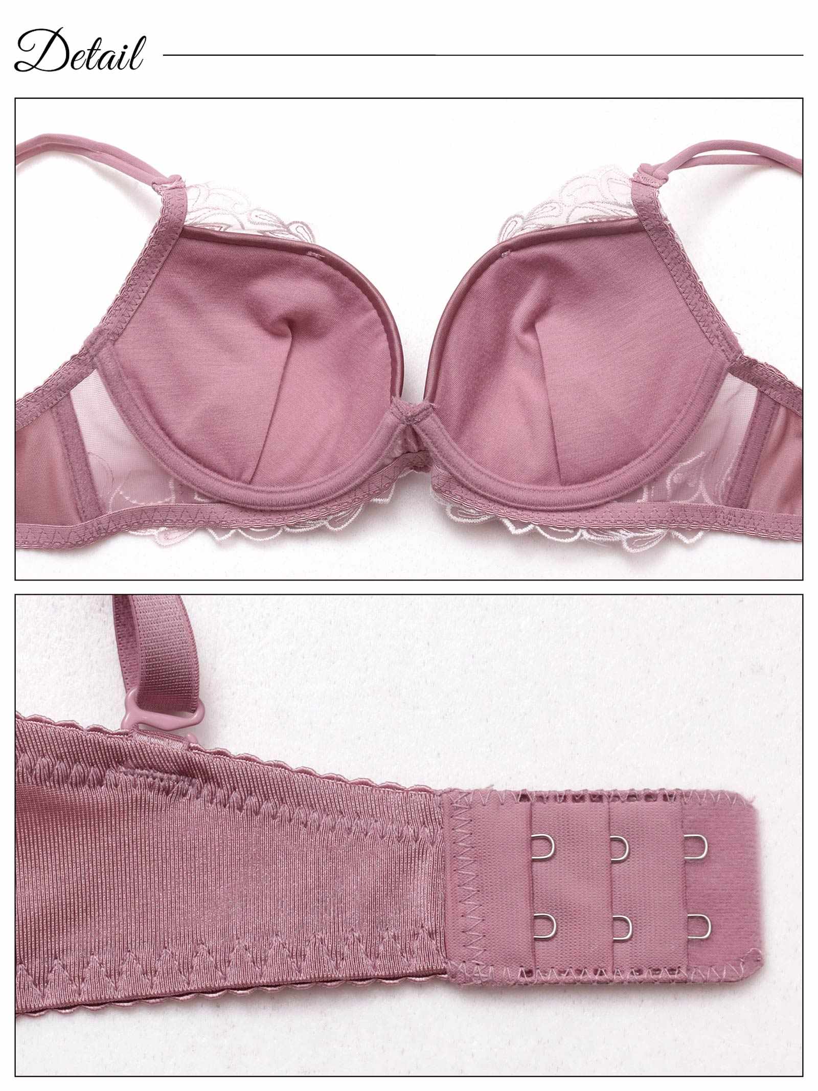 8/1新作!ラディアントエンブロイダリーブラジャー&フルバックショーツ