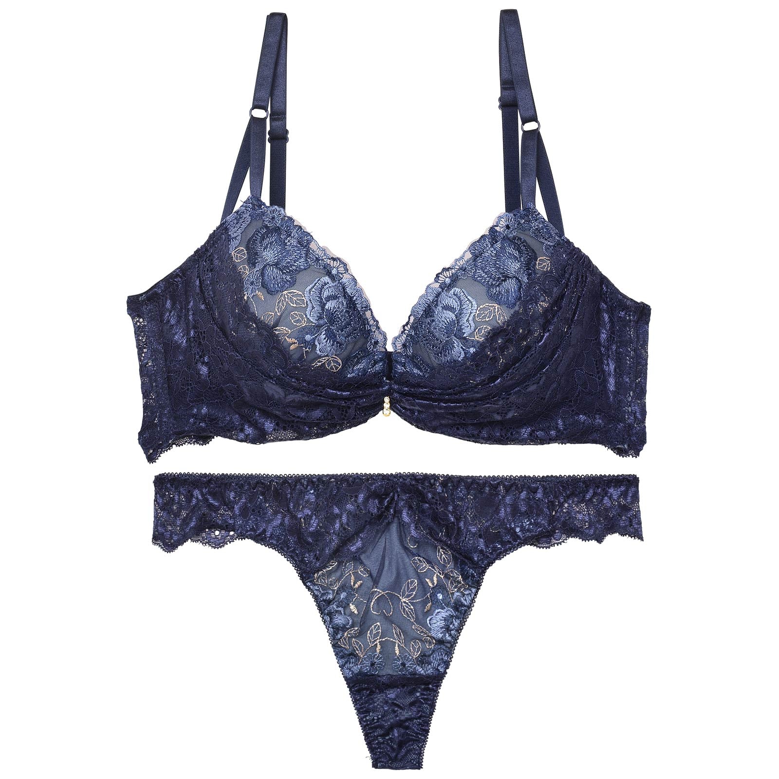 10/15再販!【三上悠亜着用】ヴィーナスローズレーシィ育乳脇高ブラジャー&バック透けTバックショーツ