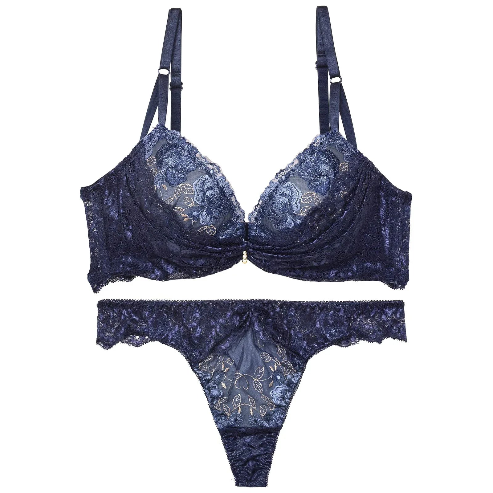 2/26再販!【三上悠亜着用】ヴィーナスローズレーシィ育乳脇高ブラジャー&バック透けTバックショーツ