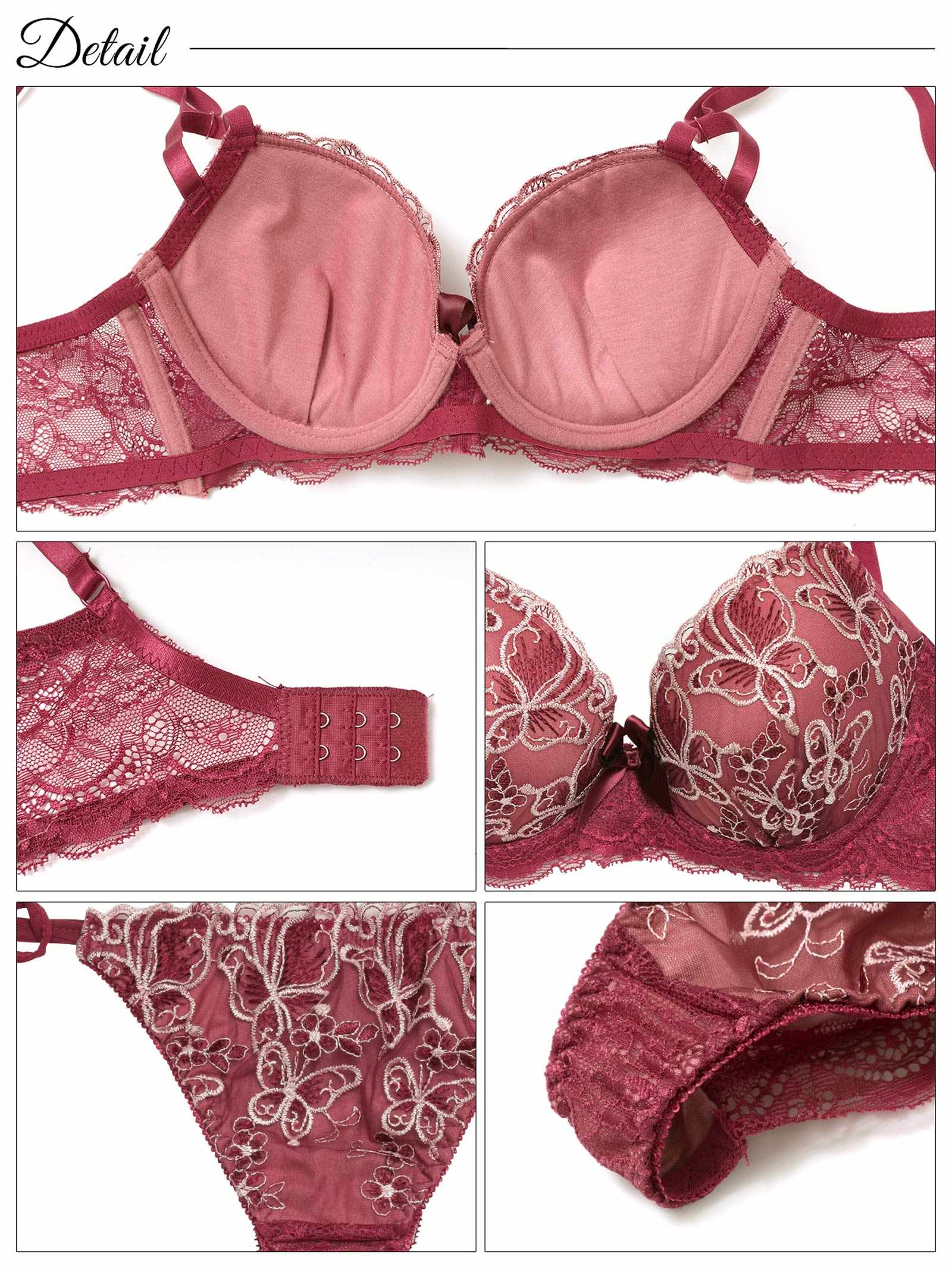 12/23再販!【三上悠亜着用】エレガントシャイニーバタフライ育乳脇高ブラジャー&サイド紐バック透けTバックショーツ - 【公式】247Lingerie