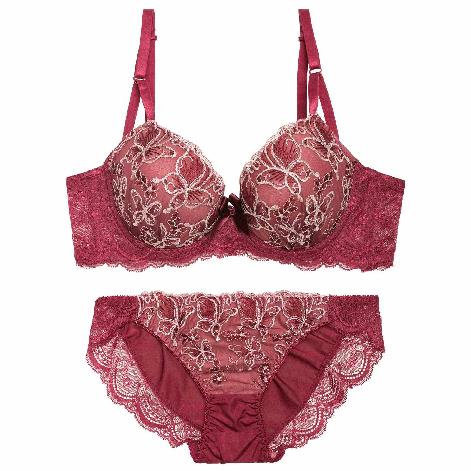 11/26再販!【三上悠亜着用】エレガントシャイニーバタフライ育乳脇高ブラジャー&フルバックショーツ