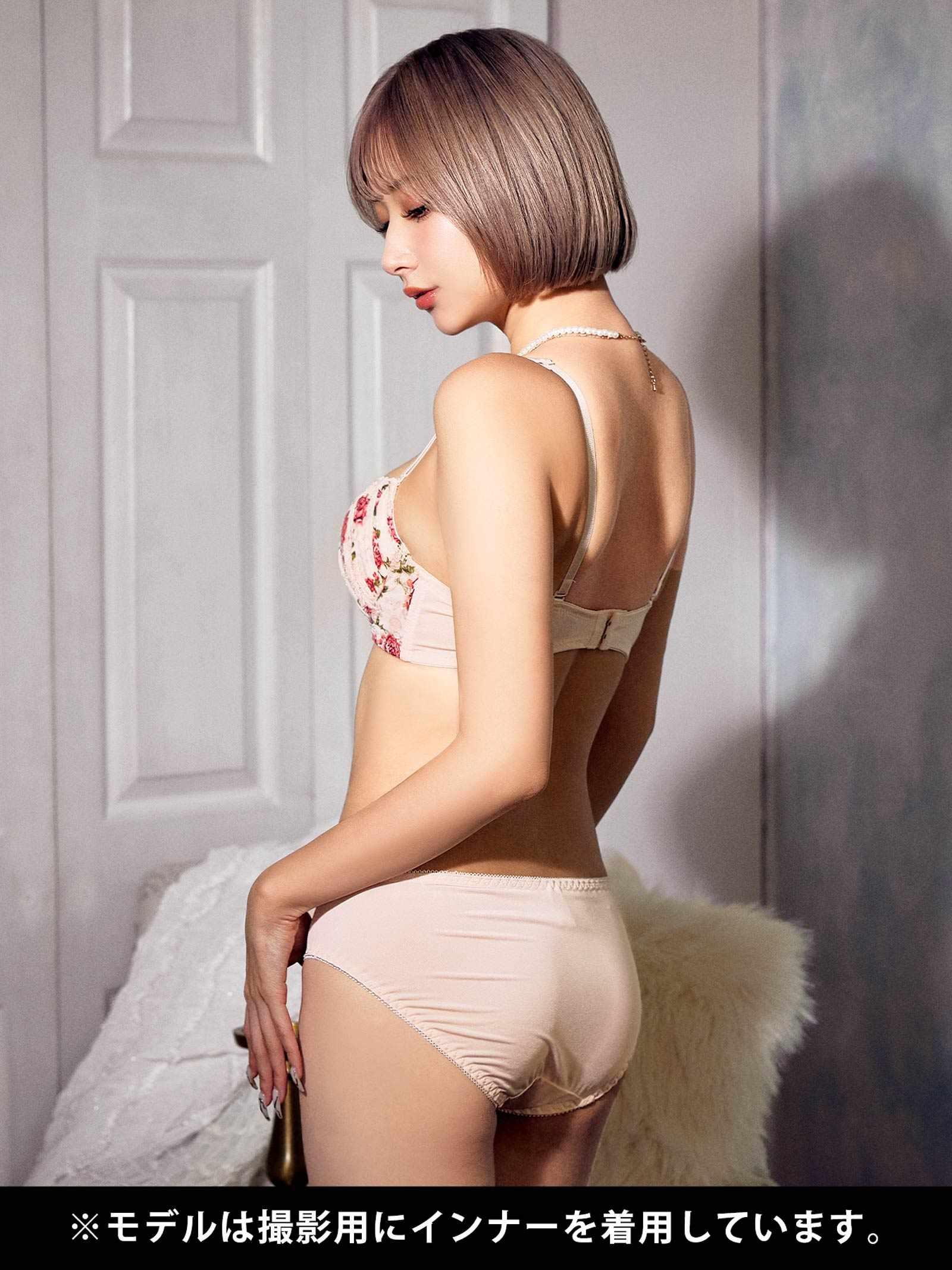 アンティークローズブラジャー&フルバックショーツ - 【公式】247Lingerie