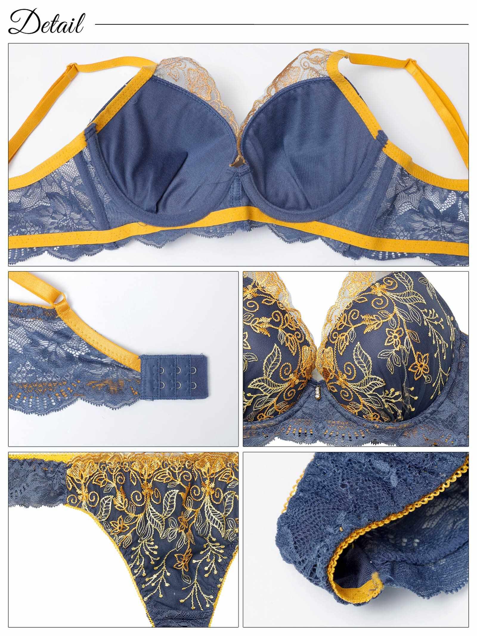 【三上悠亜着用】ビビットボタニカルフラワー育乳脇高ブラジャー&バック透けTバックショーツ - 【公式】247Lingerie