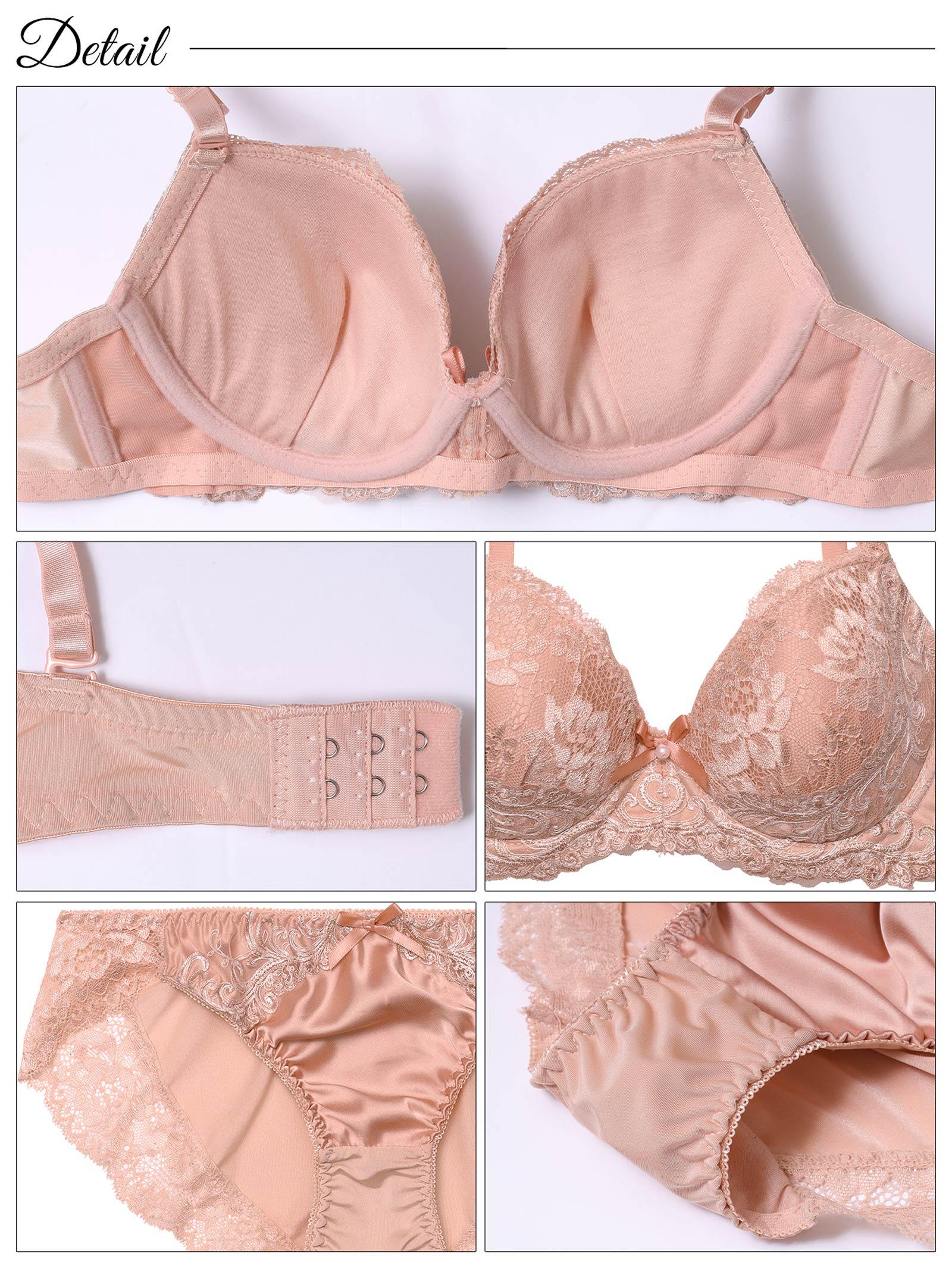 ブリリアントダマスクレーシィブラジャー&フルバックショーツ - 【公式】247Lingerie