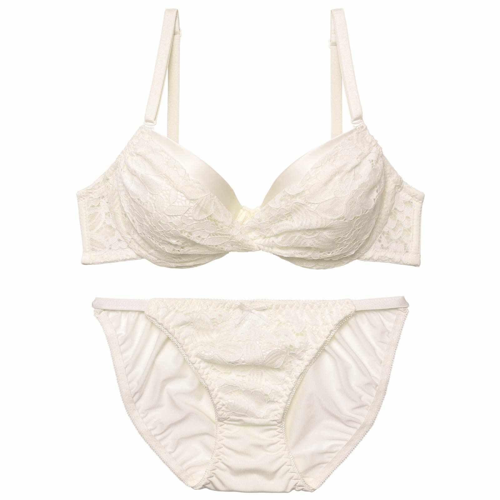 ツイストレーシィフローラルブラジャー&フルバックショーツ - 【公式】247Lingerie