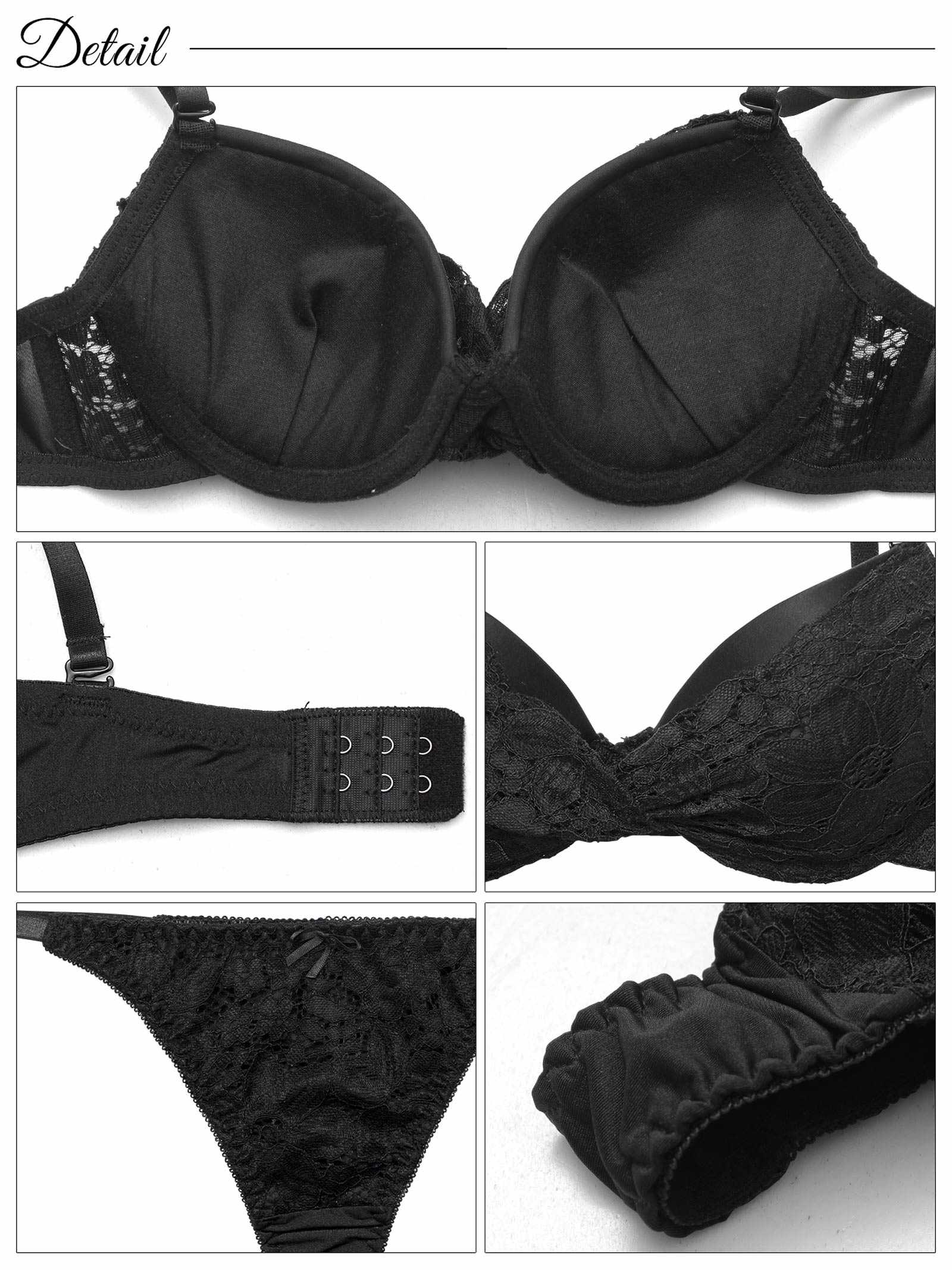 4/14新作!ツイストレーシィフローラルブラジャー&Tバックショーツ