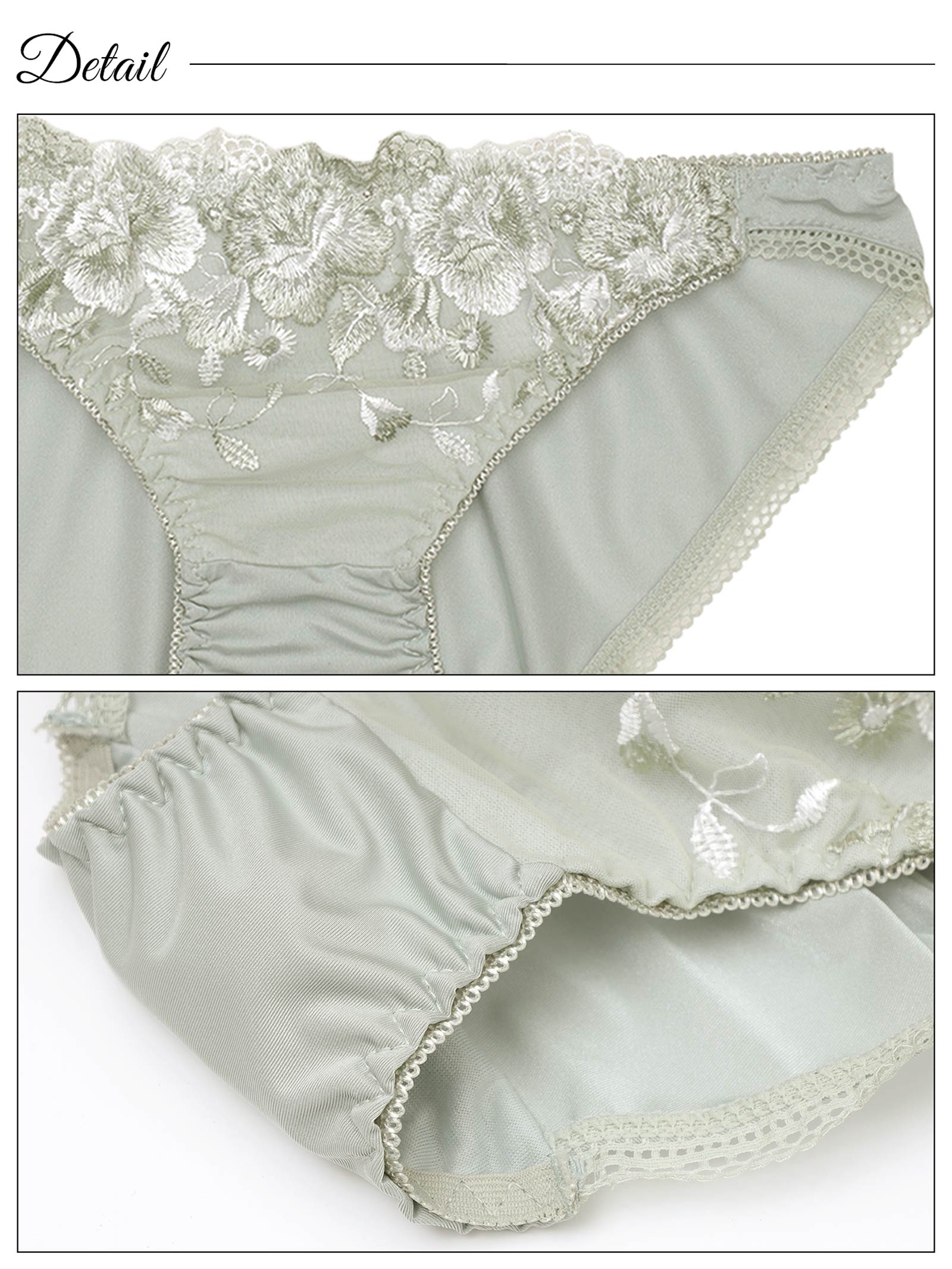 5/23新作!ニュアンスベルフローラルブラジャー&フルバックショーツ