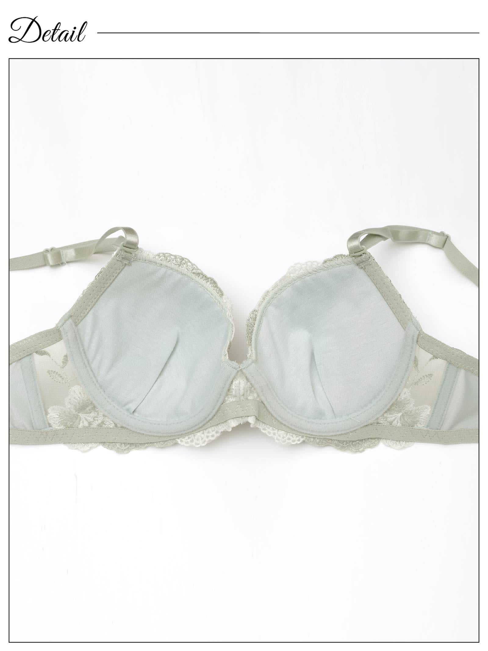 5/23新作!【EFサイズ】ニュアンスベルフローラルブラジャー&フルバックショーツ