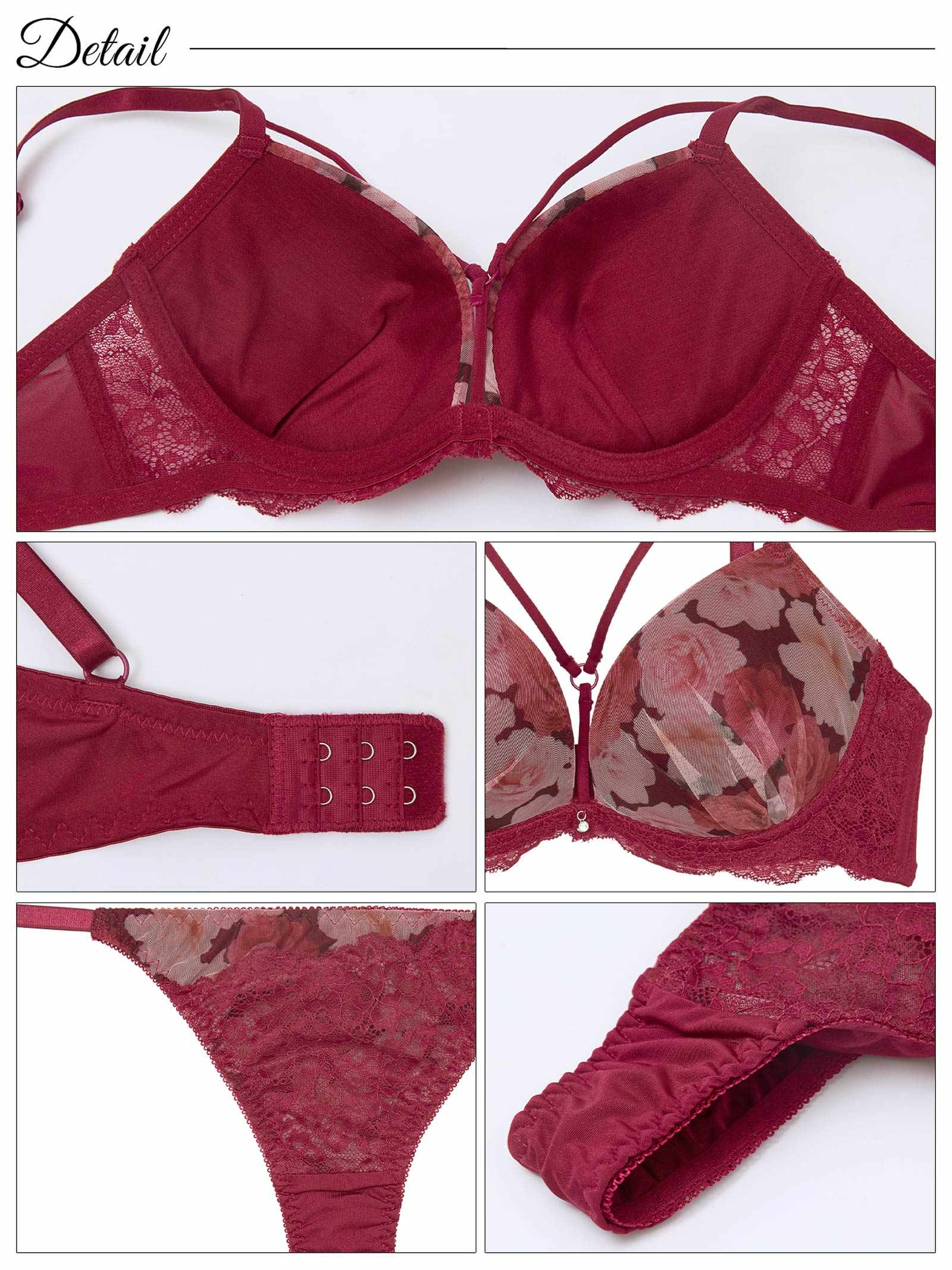 7/2新作!ミラージュコードローズブラジャー&Tバックショーツ