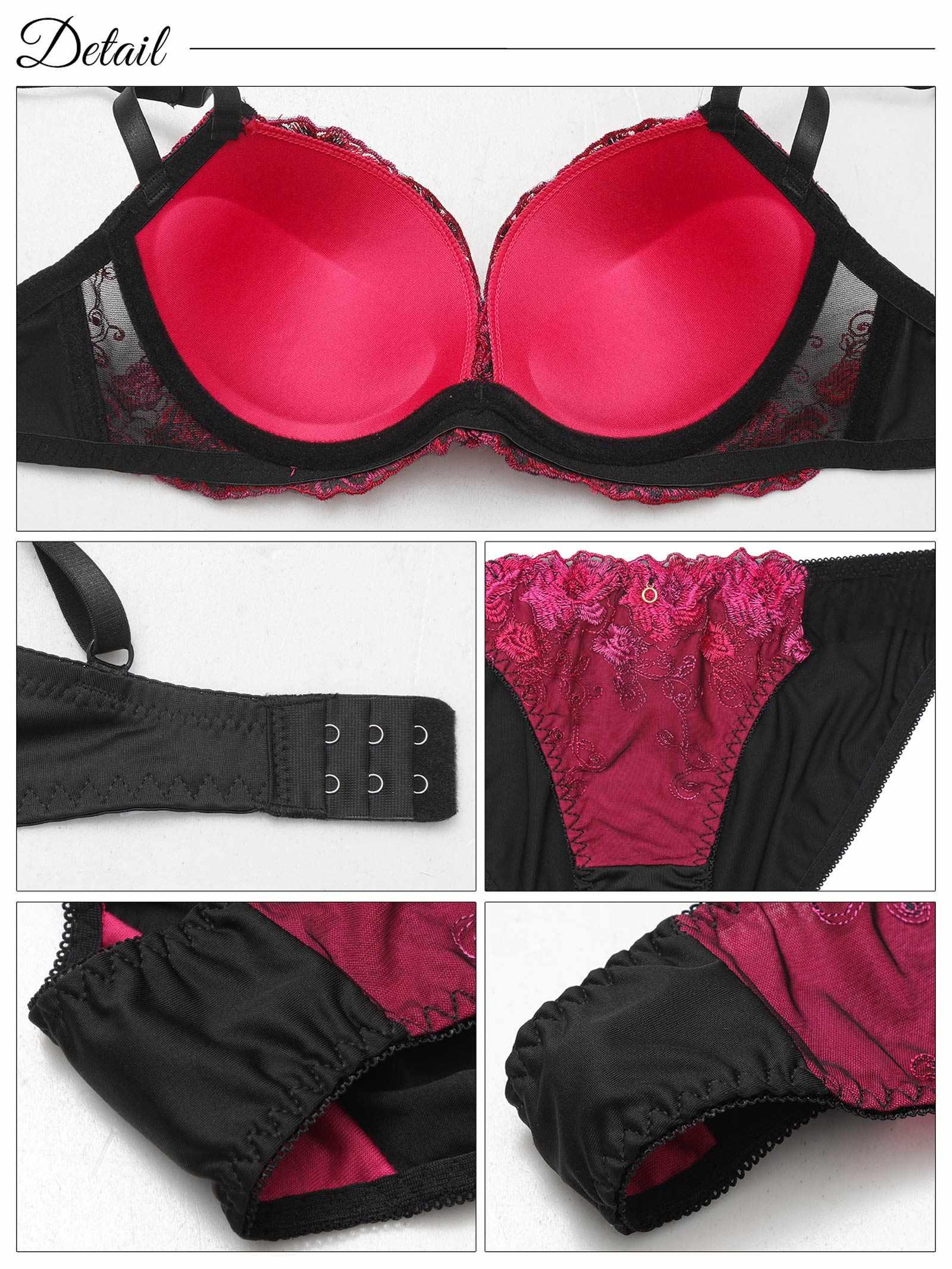 【三上悠亜着用】【3点セット】クラッシーチュールローズブラジャー&フルバック&Tバックショーツ - 【公式】247Lingerie