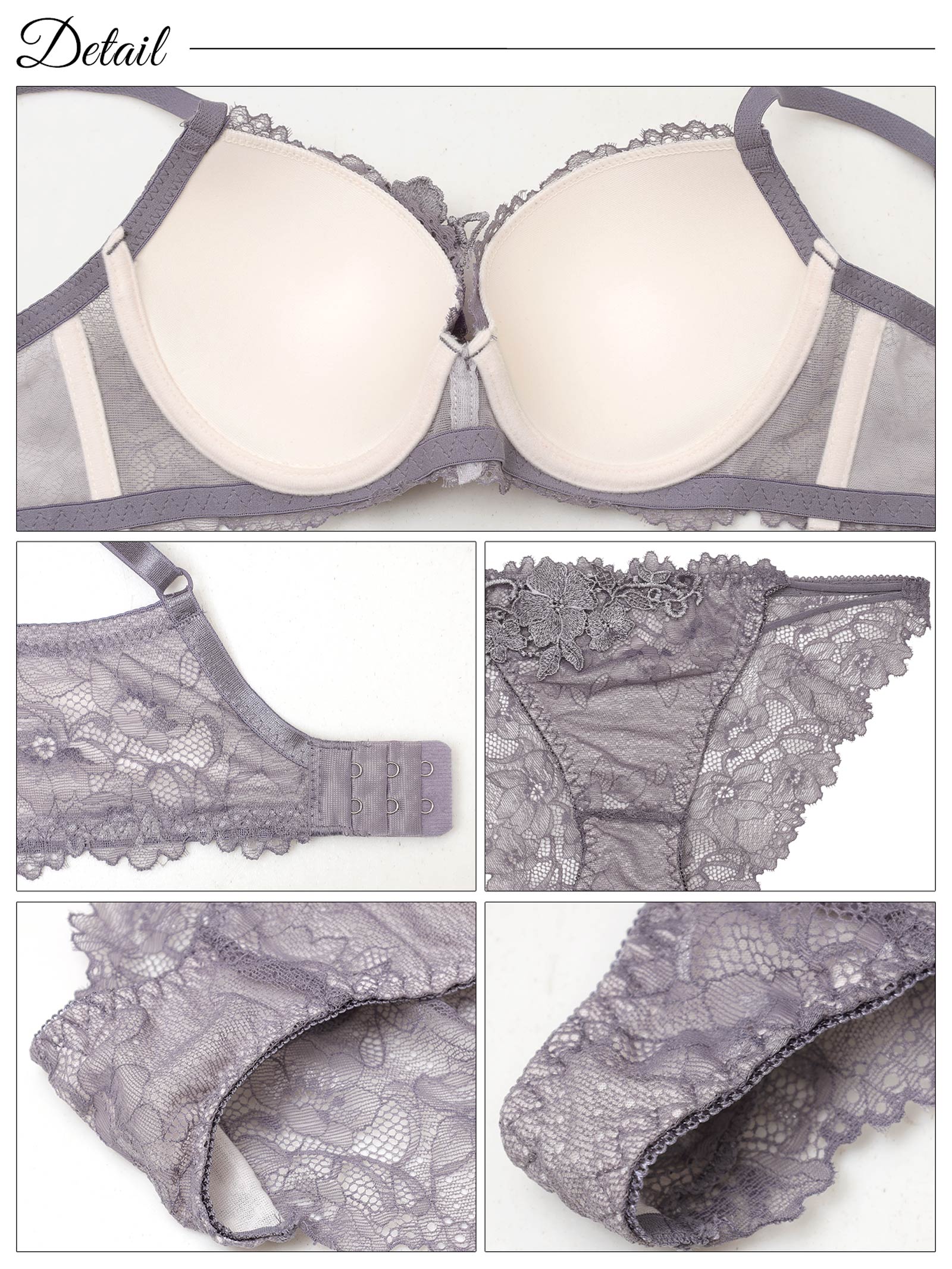 5/12新作!【3点セット】ケミカルレーシィストリング育乳脇高ブラジャー&バック透けフルバック&Tバックショーツ