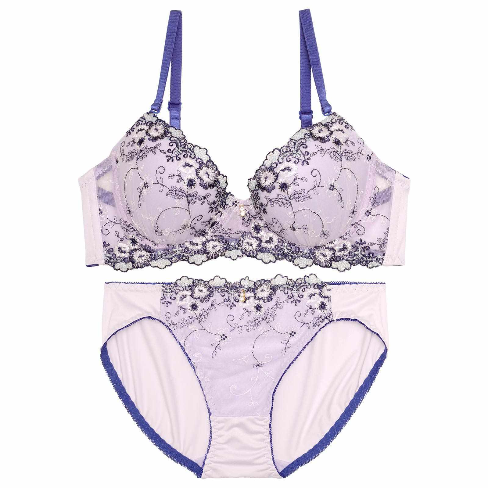 キュートフラワーブーケブラジャー&フルバックショーツ - 【公式】247Lingerie