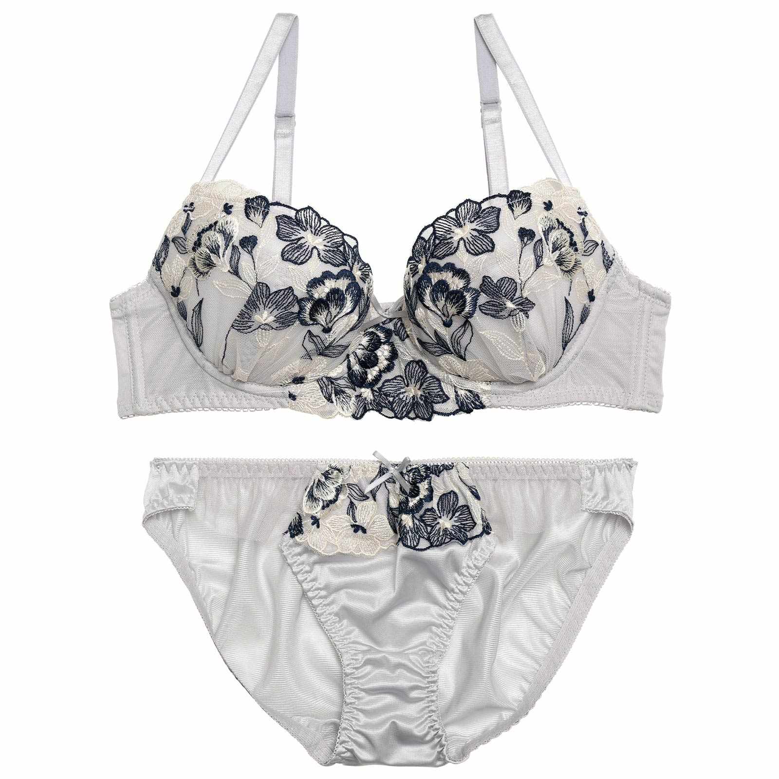 ブリリアントモダンフルールブラジャー&フルバックショーツ