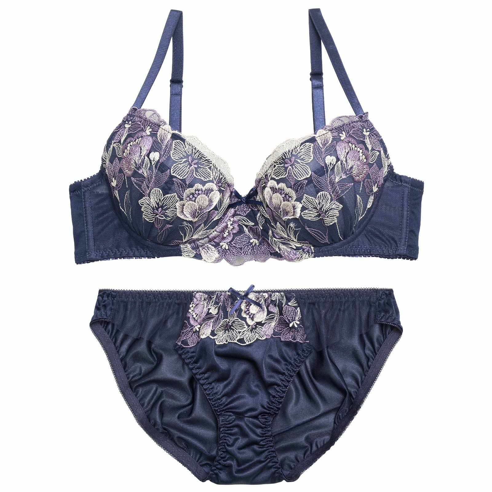 ブリリアントモダンフルールブラジャー&フルバックショーツ