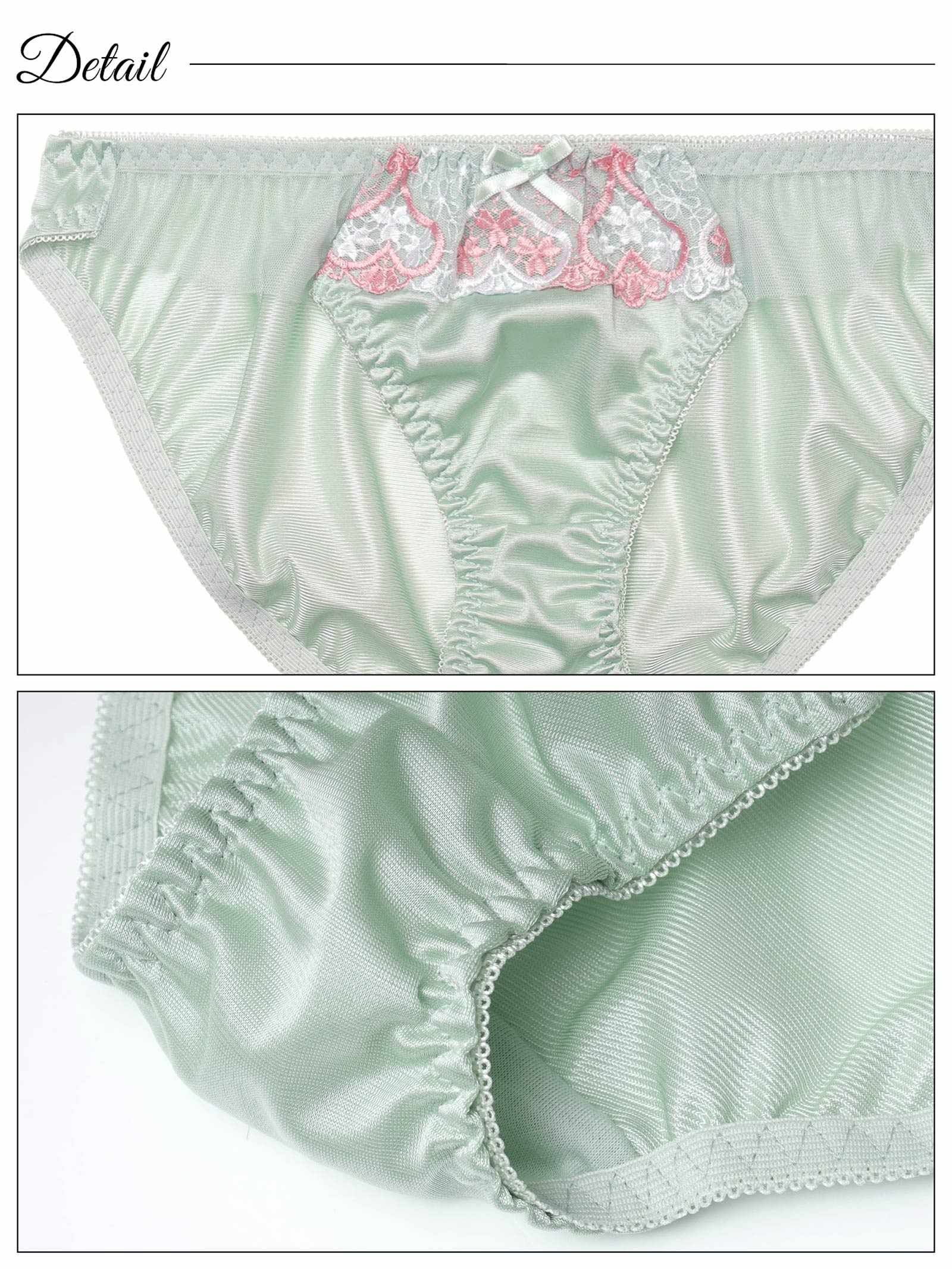 4/2新作!チュールフルーロンハートブラジャー&フルバックショーツ