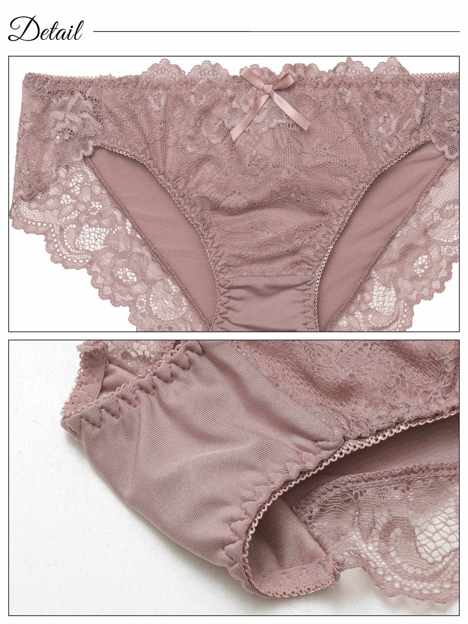 4/14新作!ダスティーエレガンスブルームブラジャー&フルバックショーツ