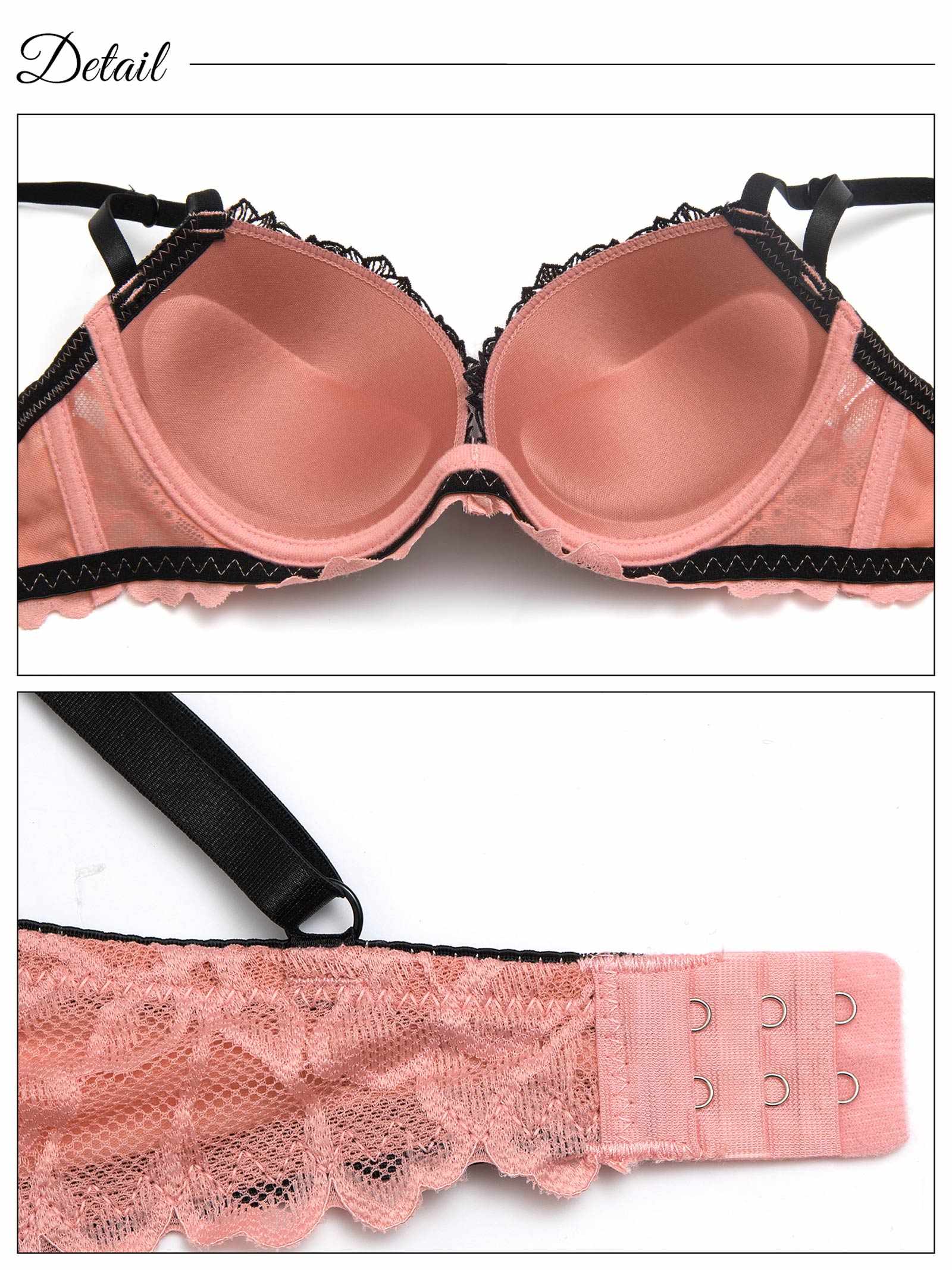 6/11新作!【3点セット】ノーブルシルエットフラワーブラジャー&バック透けフルバック&Tバックショーツ