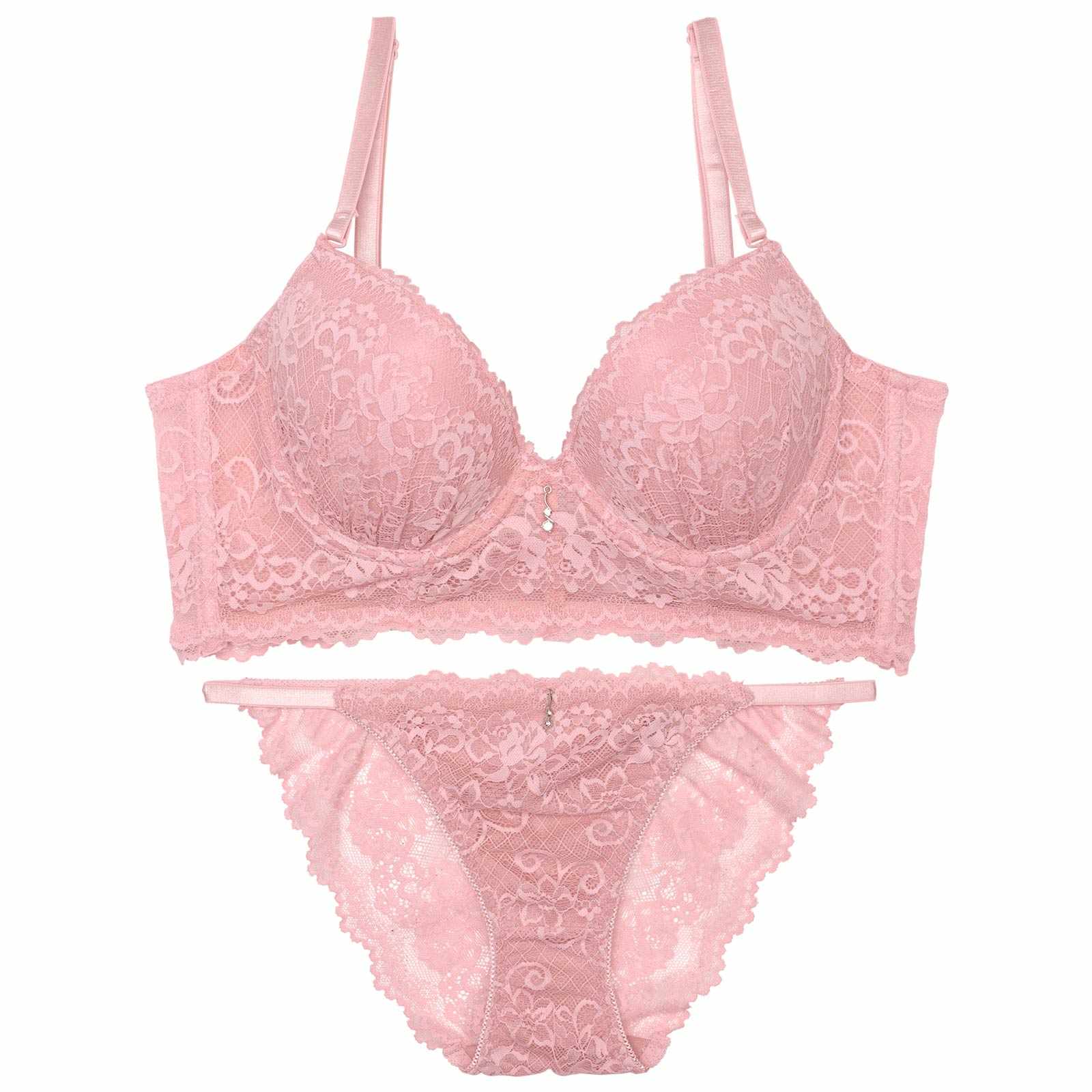 ダスティメッシュフルーロン育乳脇高ブラジャー&バック透けフルバックショーツ